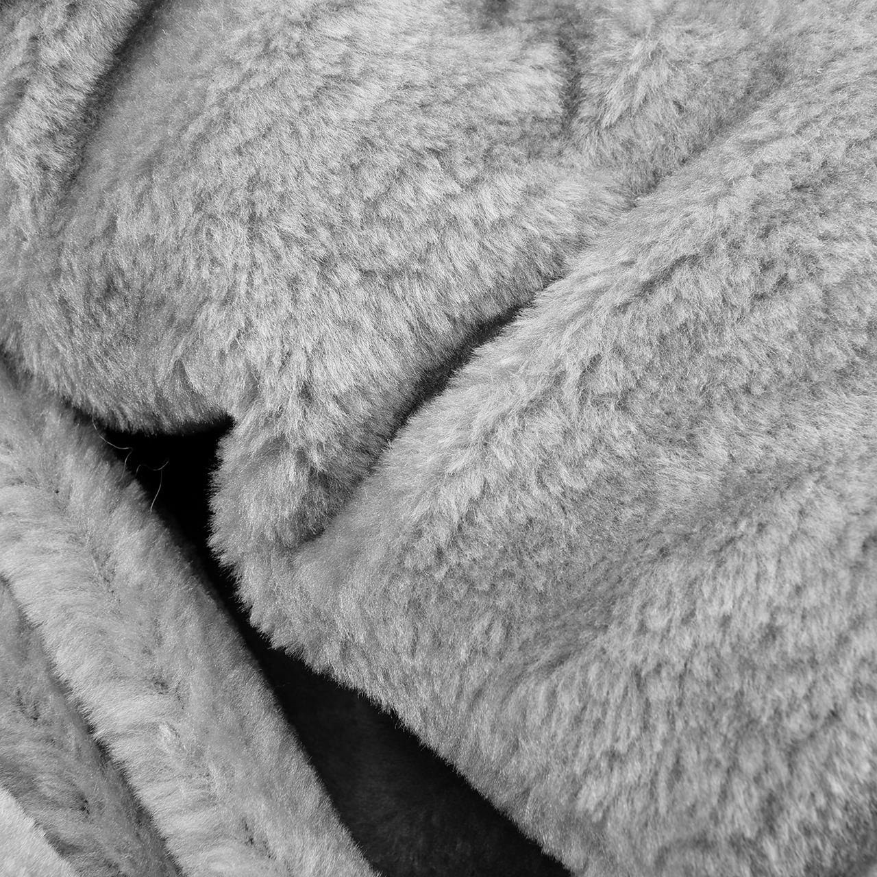 Canadian Cat Company Katzen-Hängematte Kuschelsack - Kuschelbett für die Heizung, verstellbar - grau, Plüsch, Mit Haken zum Einhängen an Heizungen mit einer dicke von 9 - 12cm