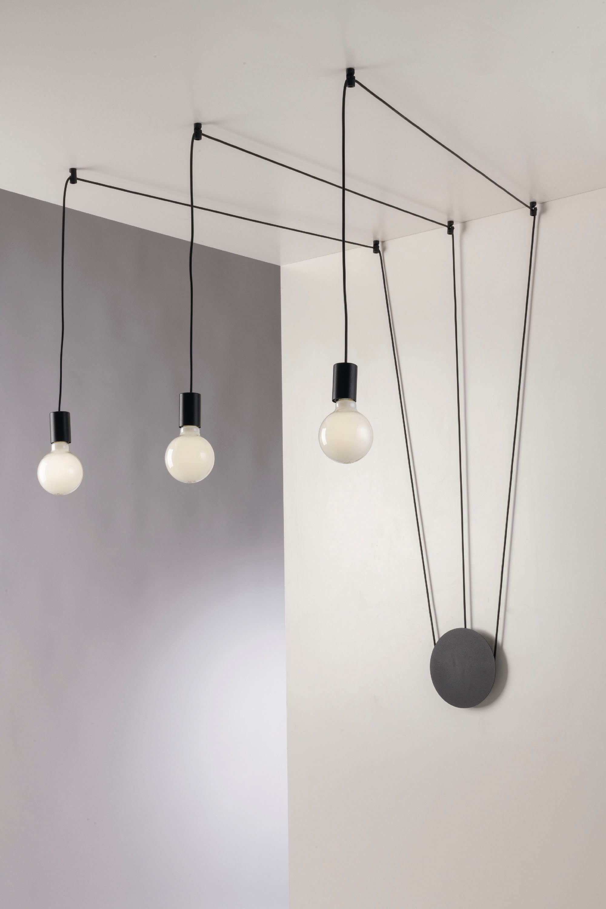 LUCE Design Wandleuchte ohne Leuchtmittel Habitat