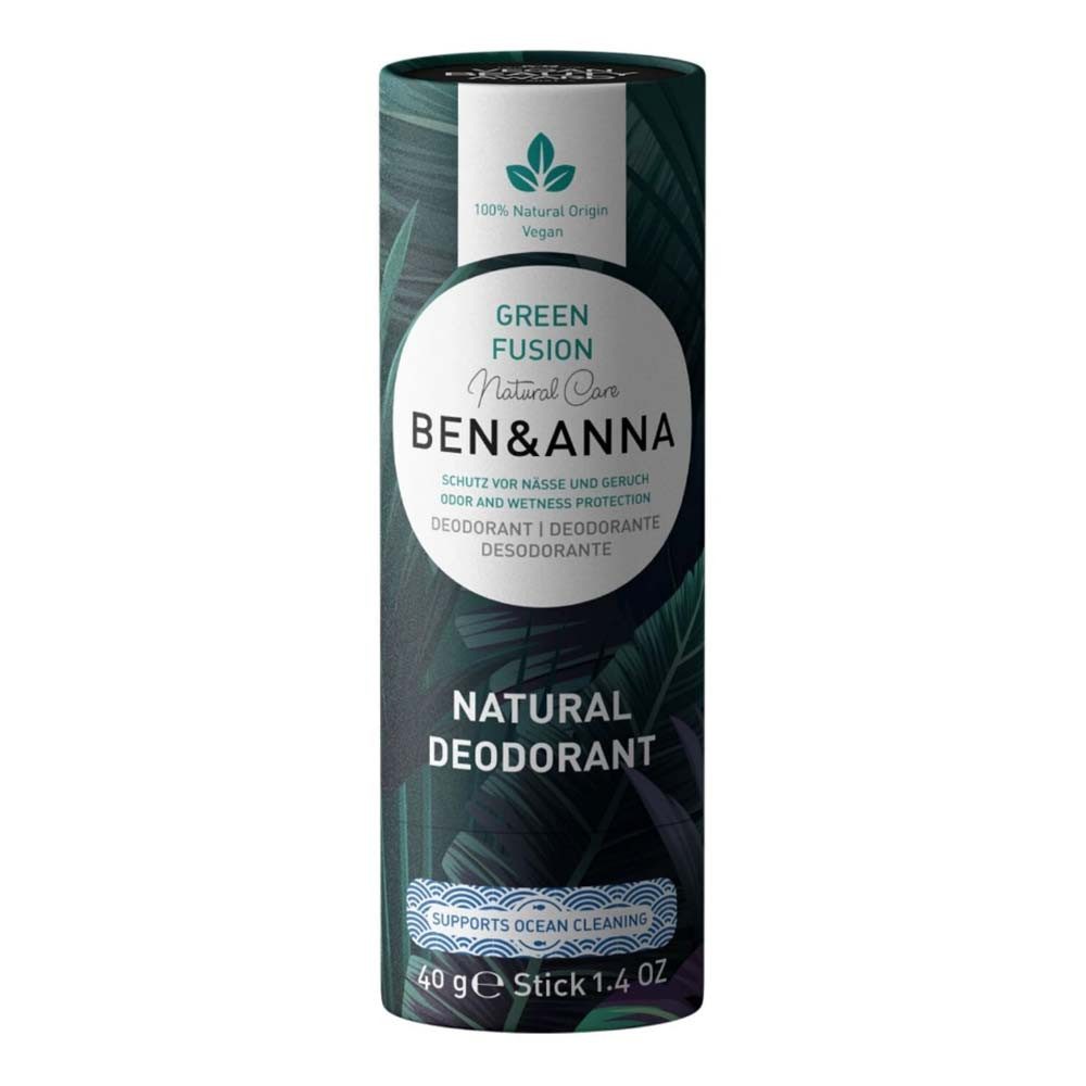 Ben & Anna Deo-Stift Papertube Deo Stick - Green Fusion 40g