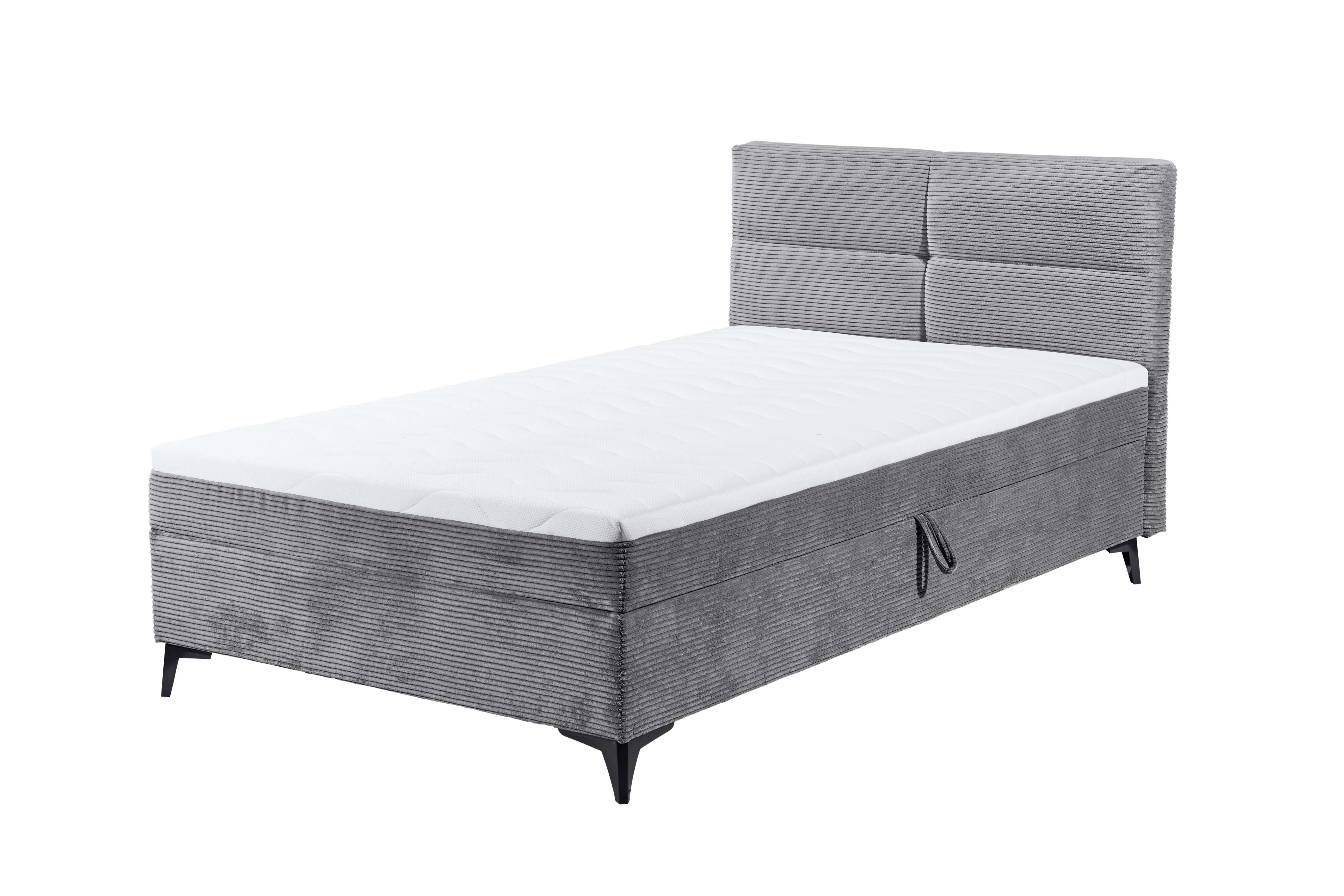 Black Red White Einzelbett Boxbett ANDON 1