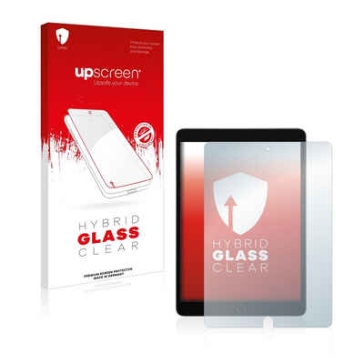 upscreen flexible Panzerglasfolie für Apple iPad 10.2" WiFi Cellular 2021 (9. Gen), Displayschutzglas, Schutzglas Glasfolie klar