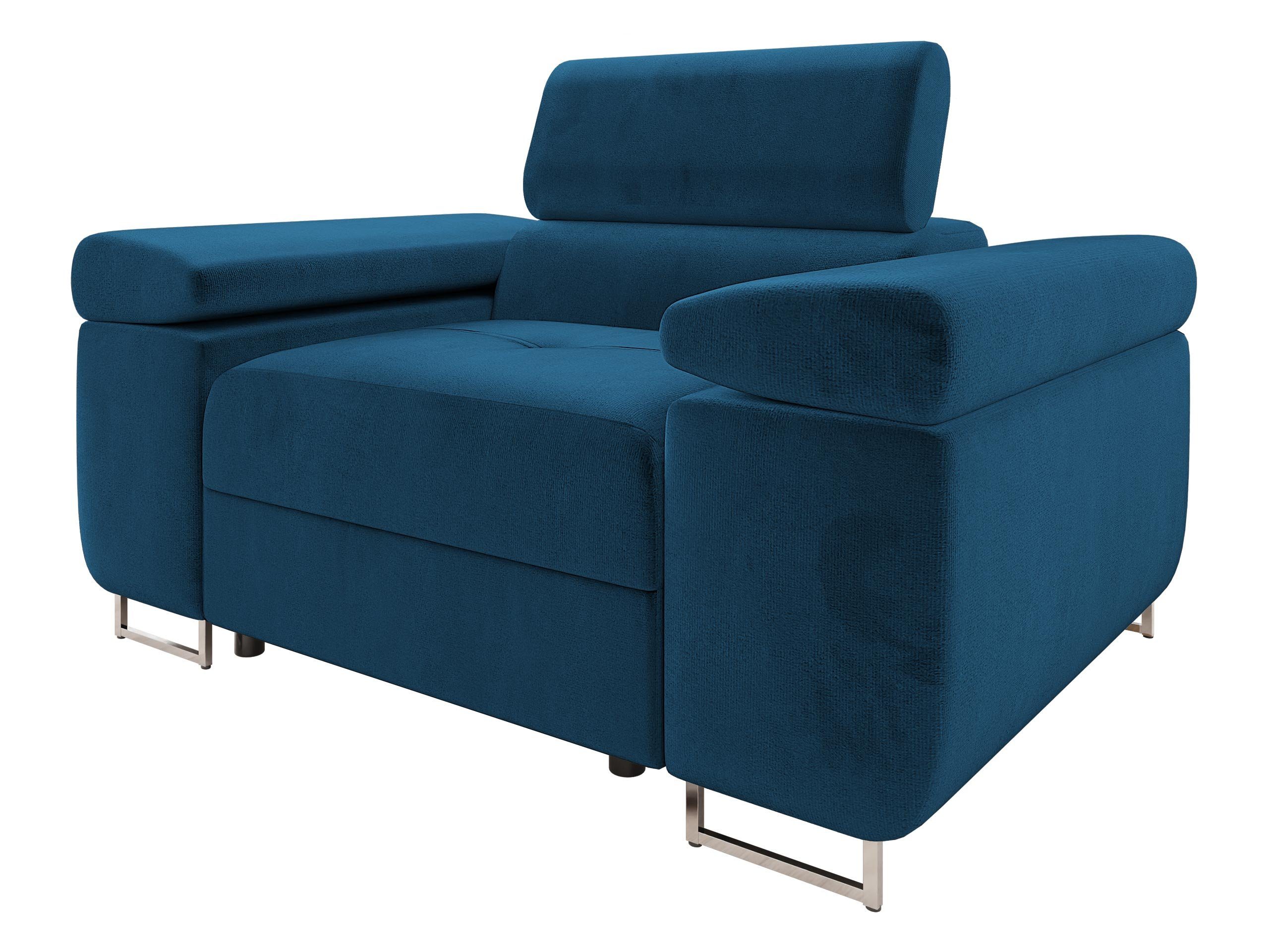 MIRJAN24 Sessel Torezio, Einstellbare Kopfstützen, 134x102x70-90 cm