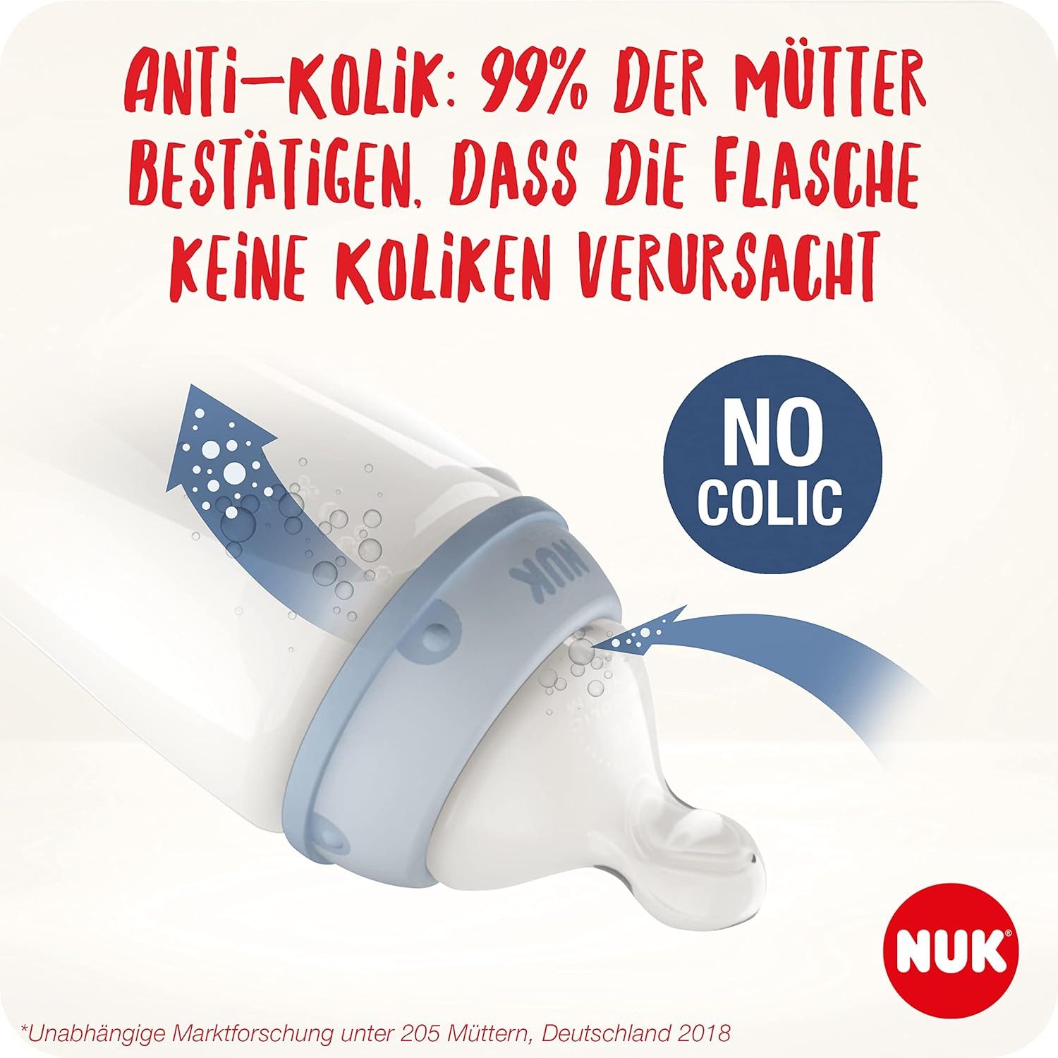 NUK Babyflasche NUK First Choice+ Perfect Start Set – Flaschen & Sauger Komplett, Perfect Start Set