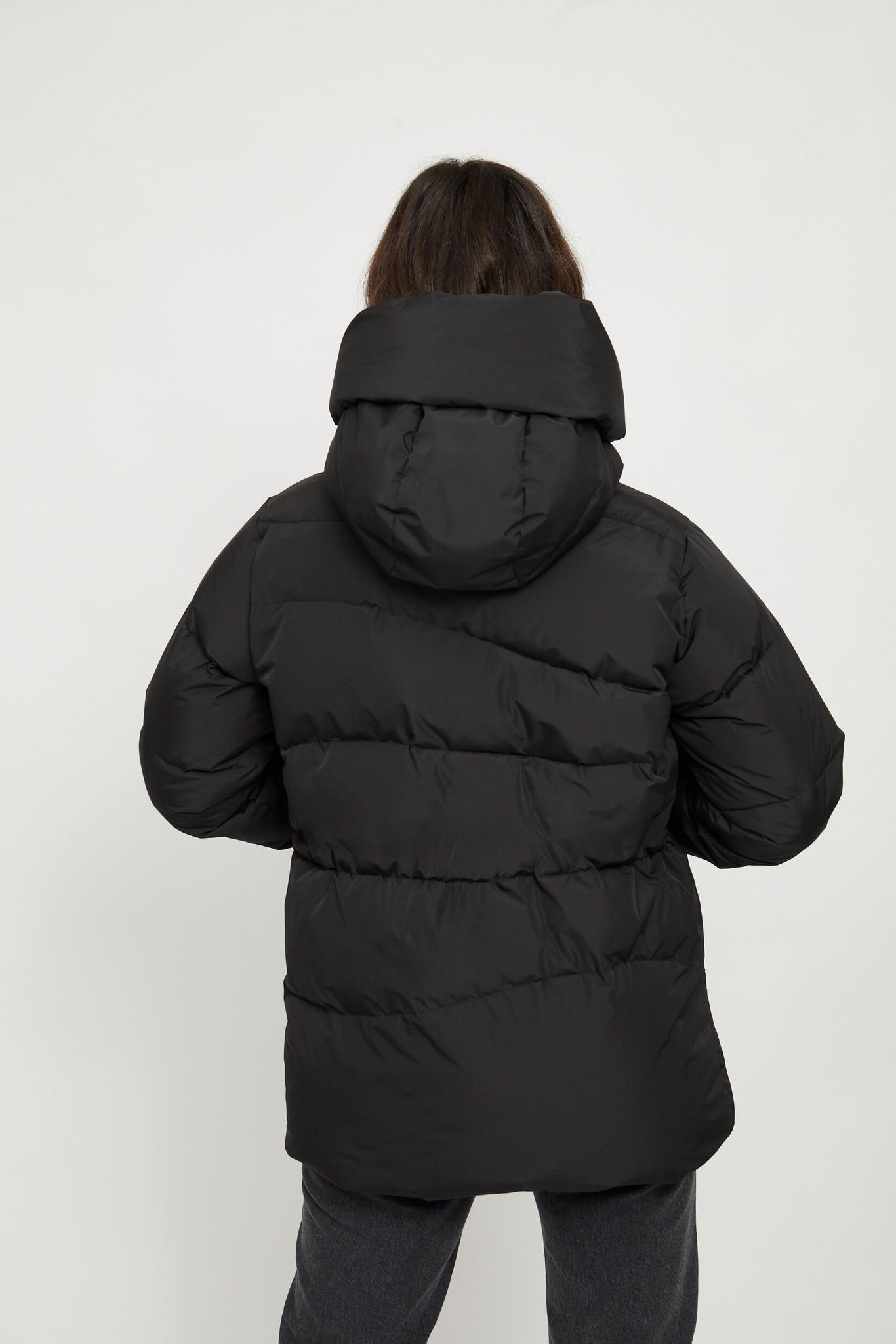 MAZINE Winterjacke WANDA COAT Schwarz Vegane Damen Winterjacke