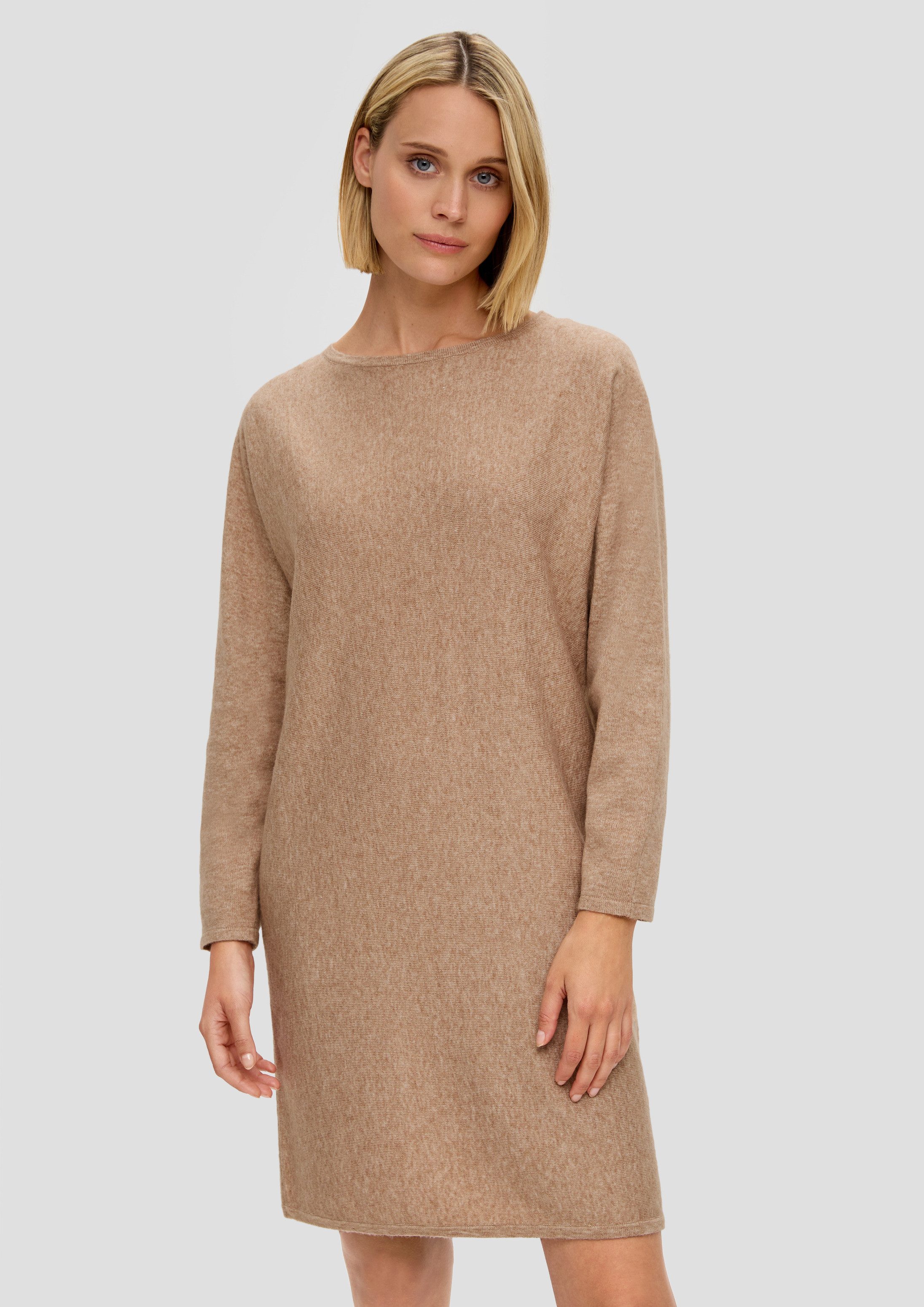 s.Oliver Minikleid Kleid Midikleid aus Strick
