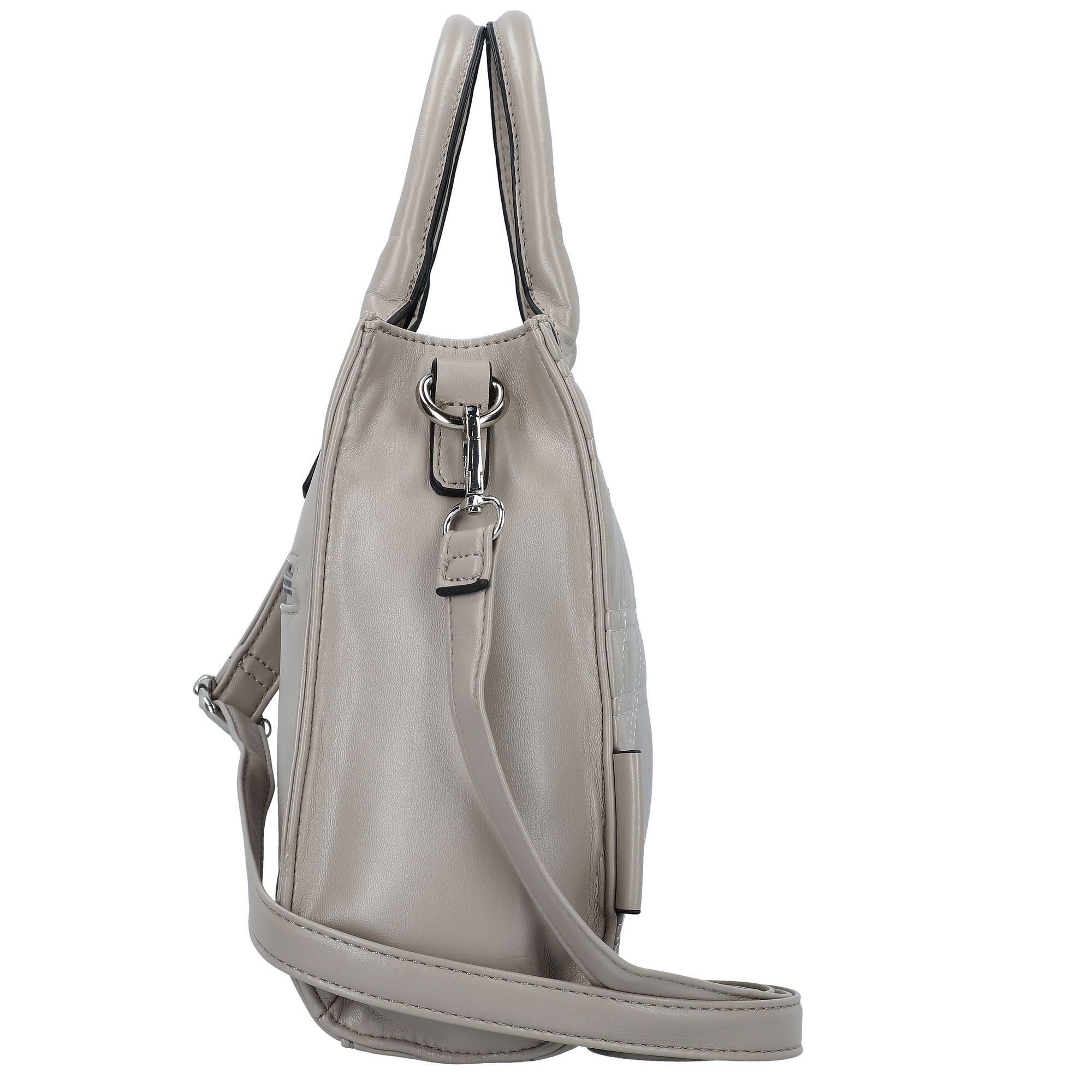 TOM TAILOR Henkeltasche Juana, Polyurethan