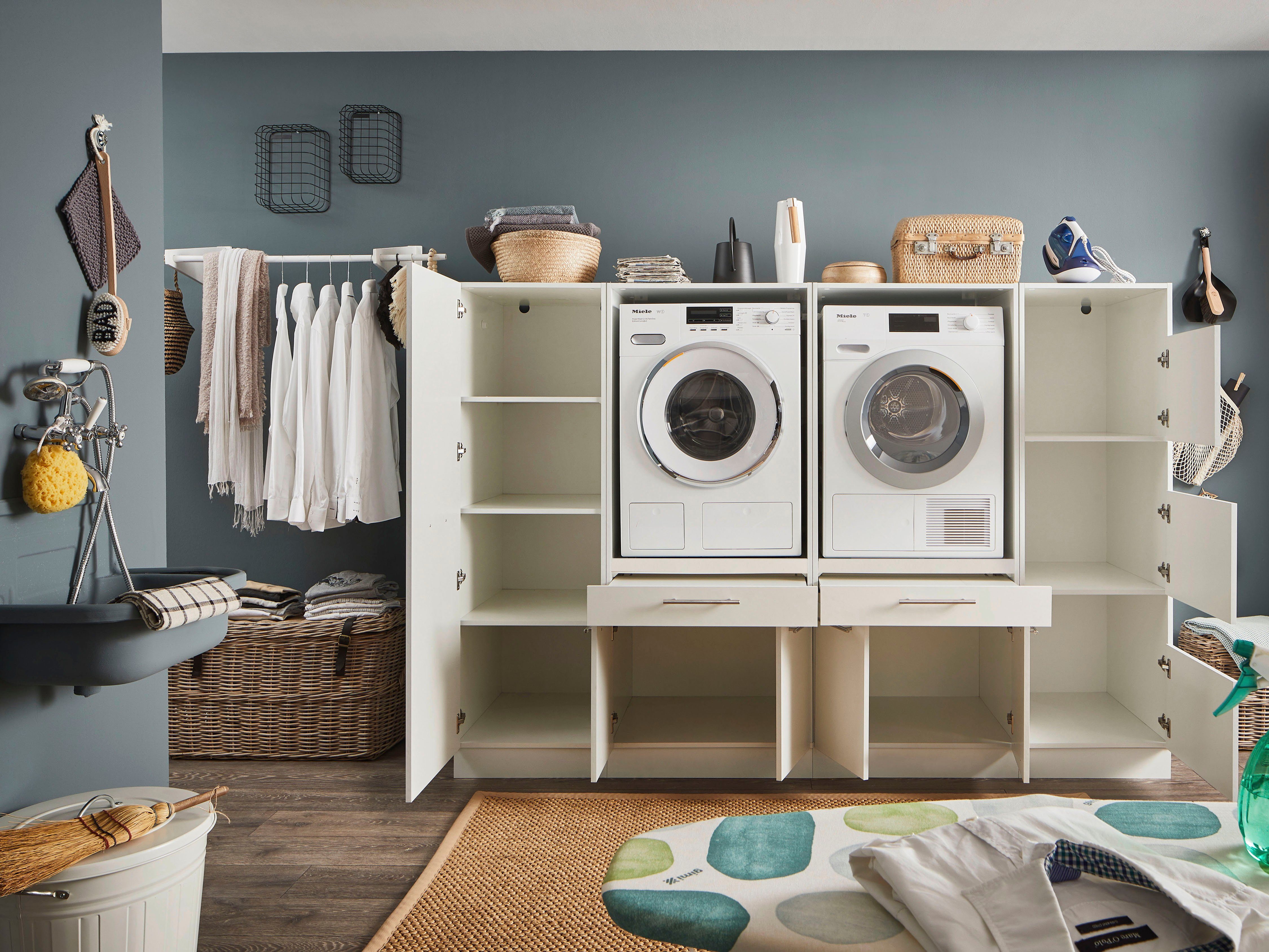 Laundreezy Mehrzweckschrank-Set LAUNDREEZY LDSK14, Breite 235 günstig online kaufen