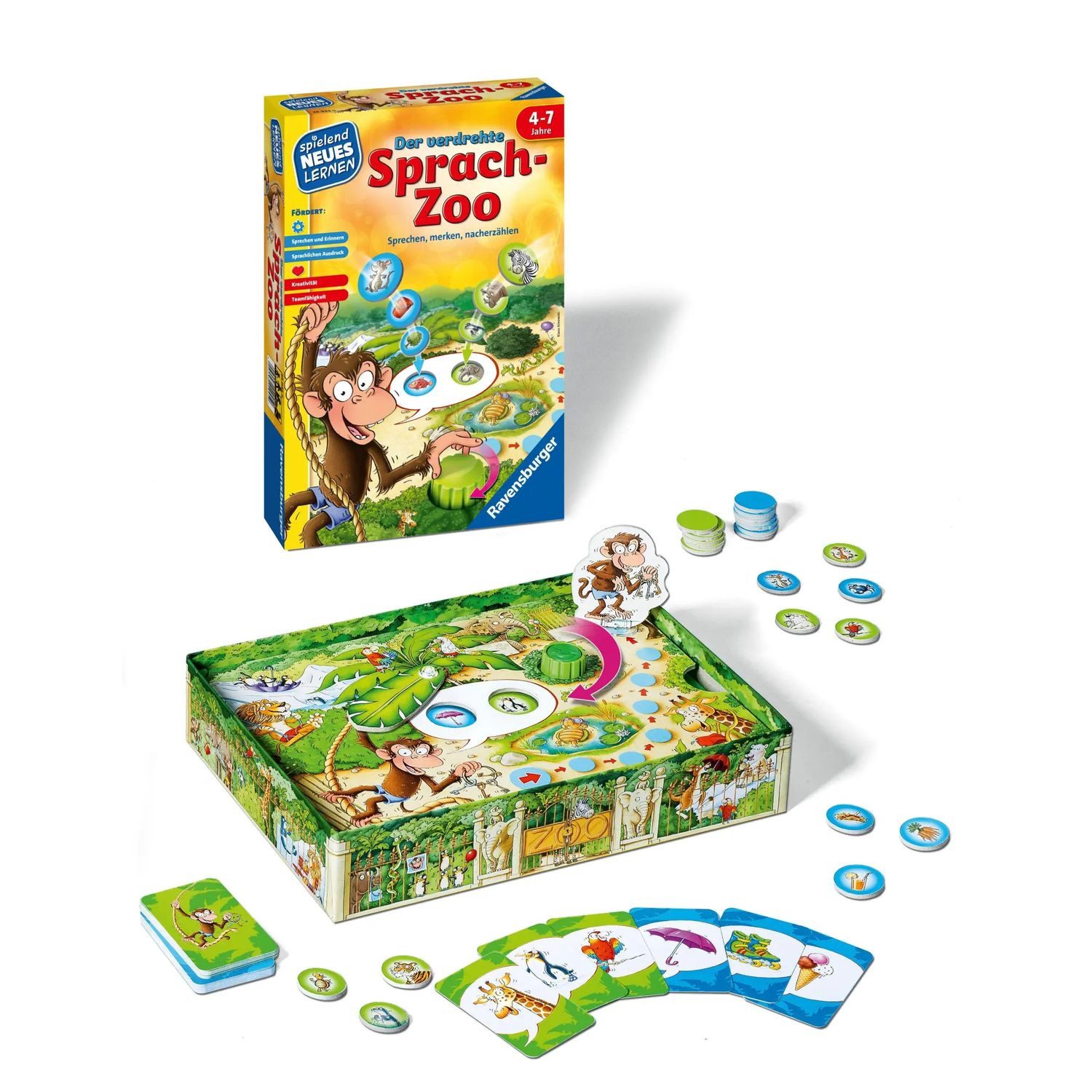 Ravensburger Spiel Der verdrehte Sprach-Zoo