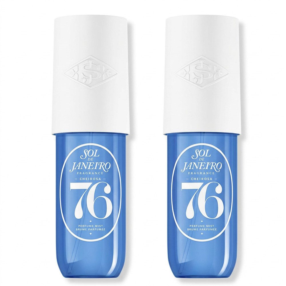 Sol de Janeiro Gesichts- und Körperspray Sol de Janeiro Cheirosa 76 Body Mist 2er Set, 1-tlg., Praktisches 2er Set – ideal zum Vorrat halten oder Verschenken