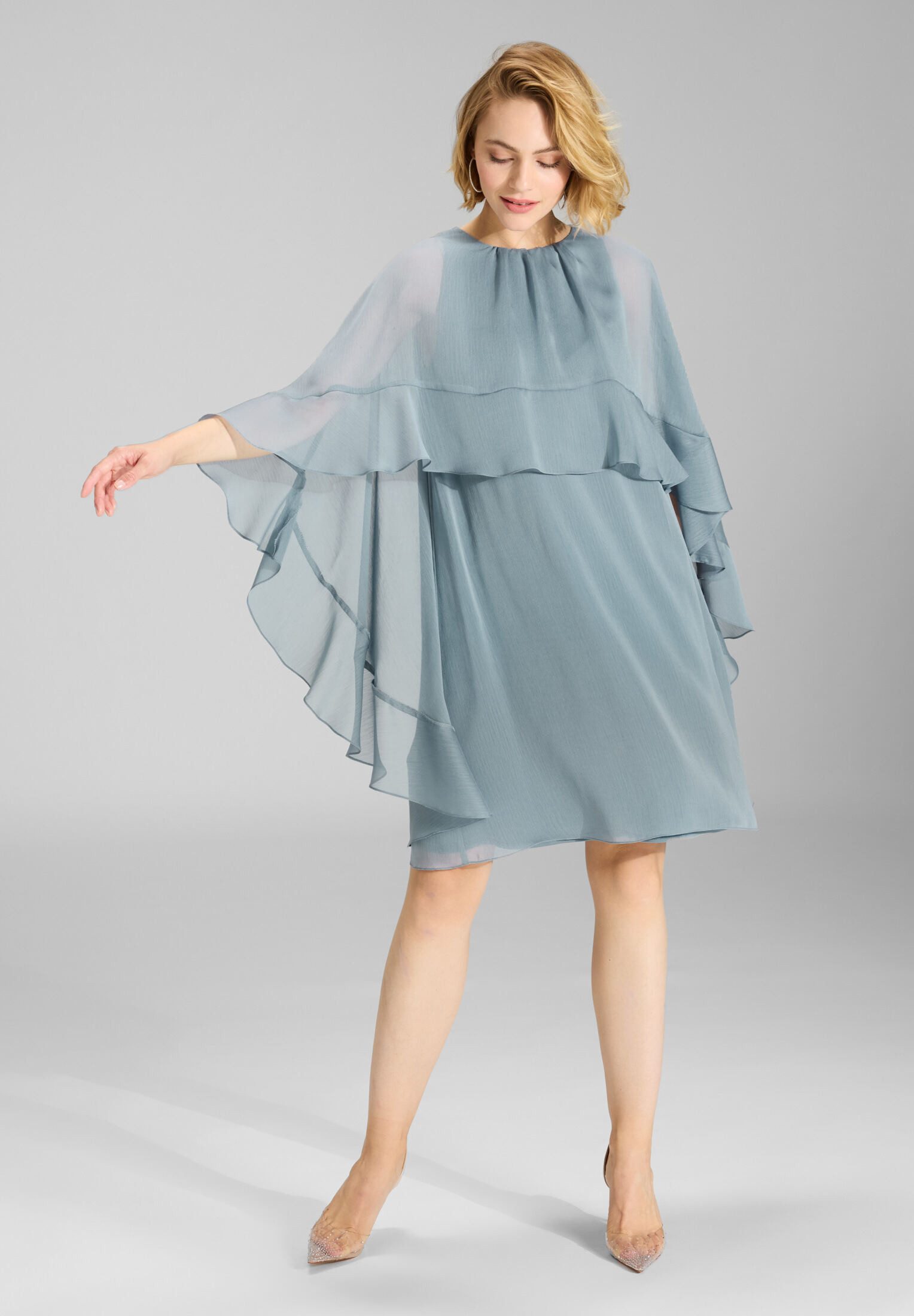 SWING Cocktailkleid Lockere Passform