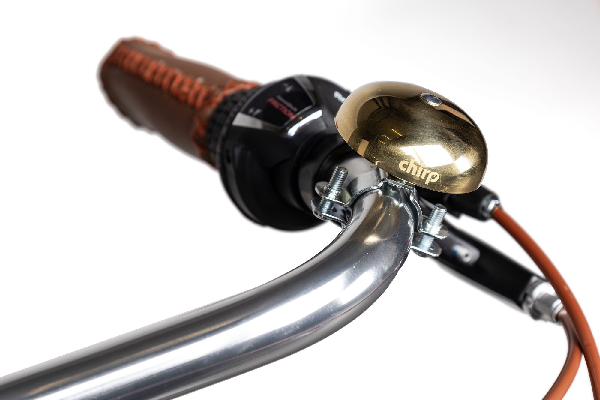 Chirp Fahrradklingel Classic Glocke, gold