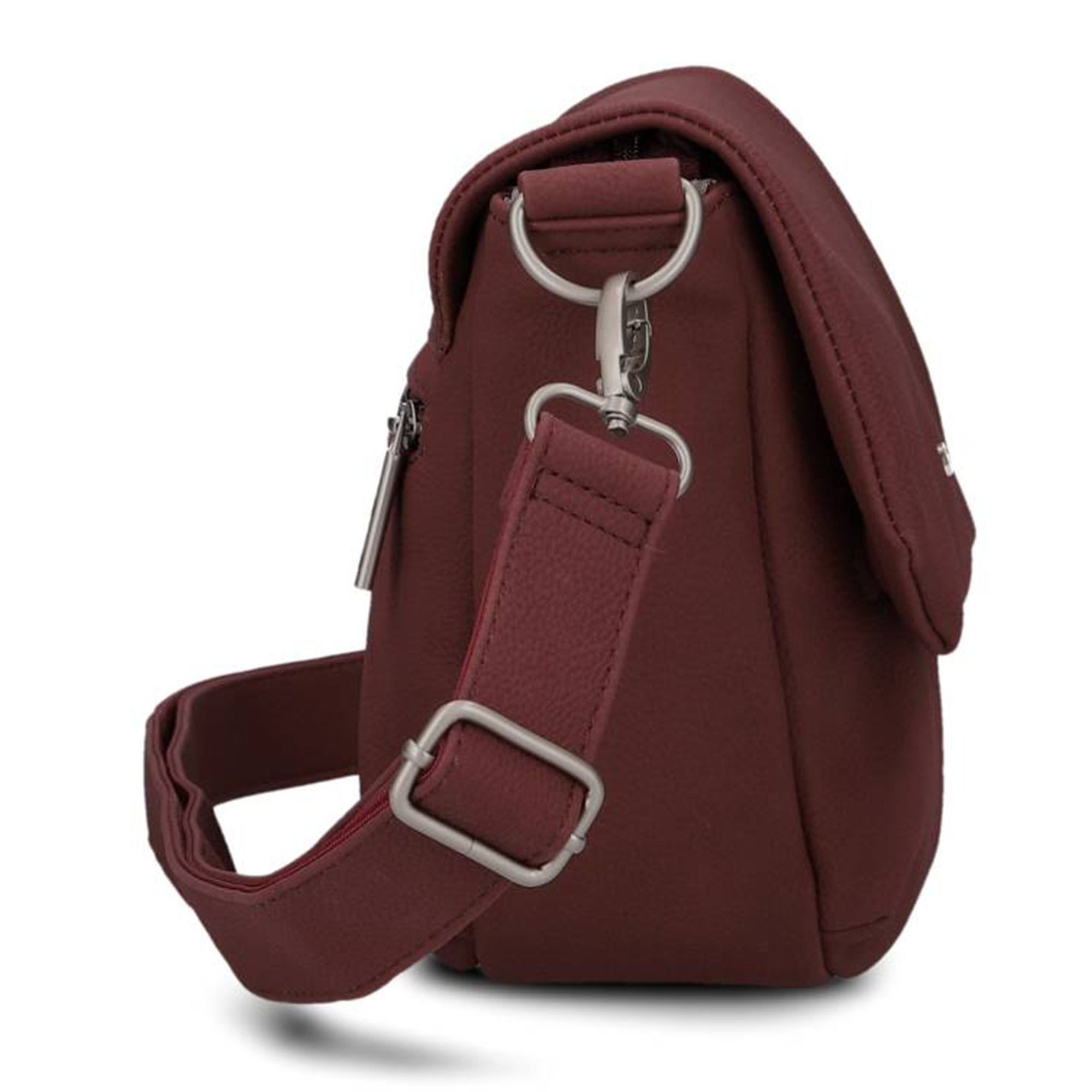 Zwei Messenger Bag Mademoiselle.M, Polyurethan