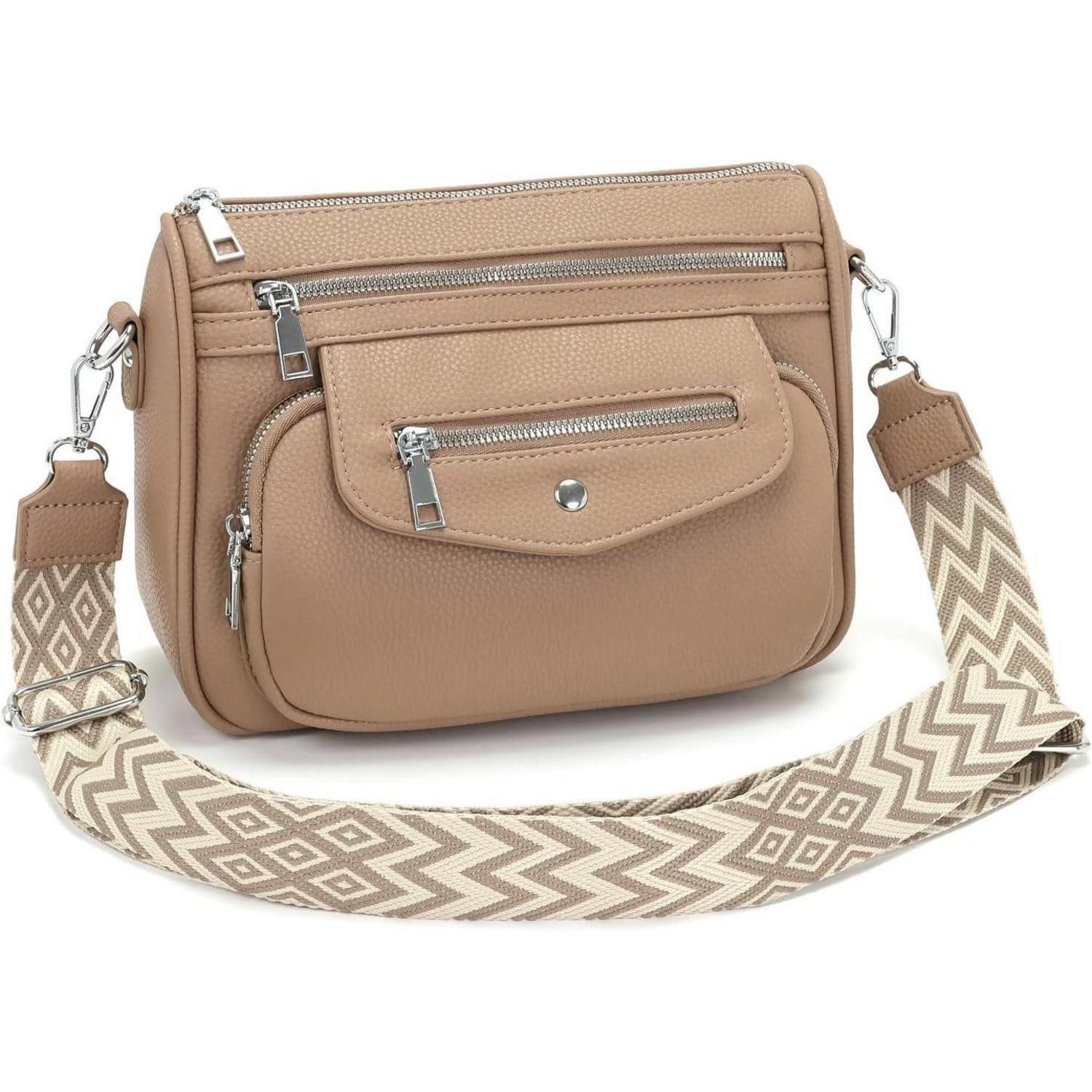 LuxusKollektion Umhängetasche Umhängetasche Damen Klein Crossbody Bag Handtasche 5 Сумки 7 Fächer