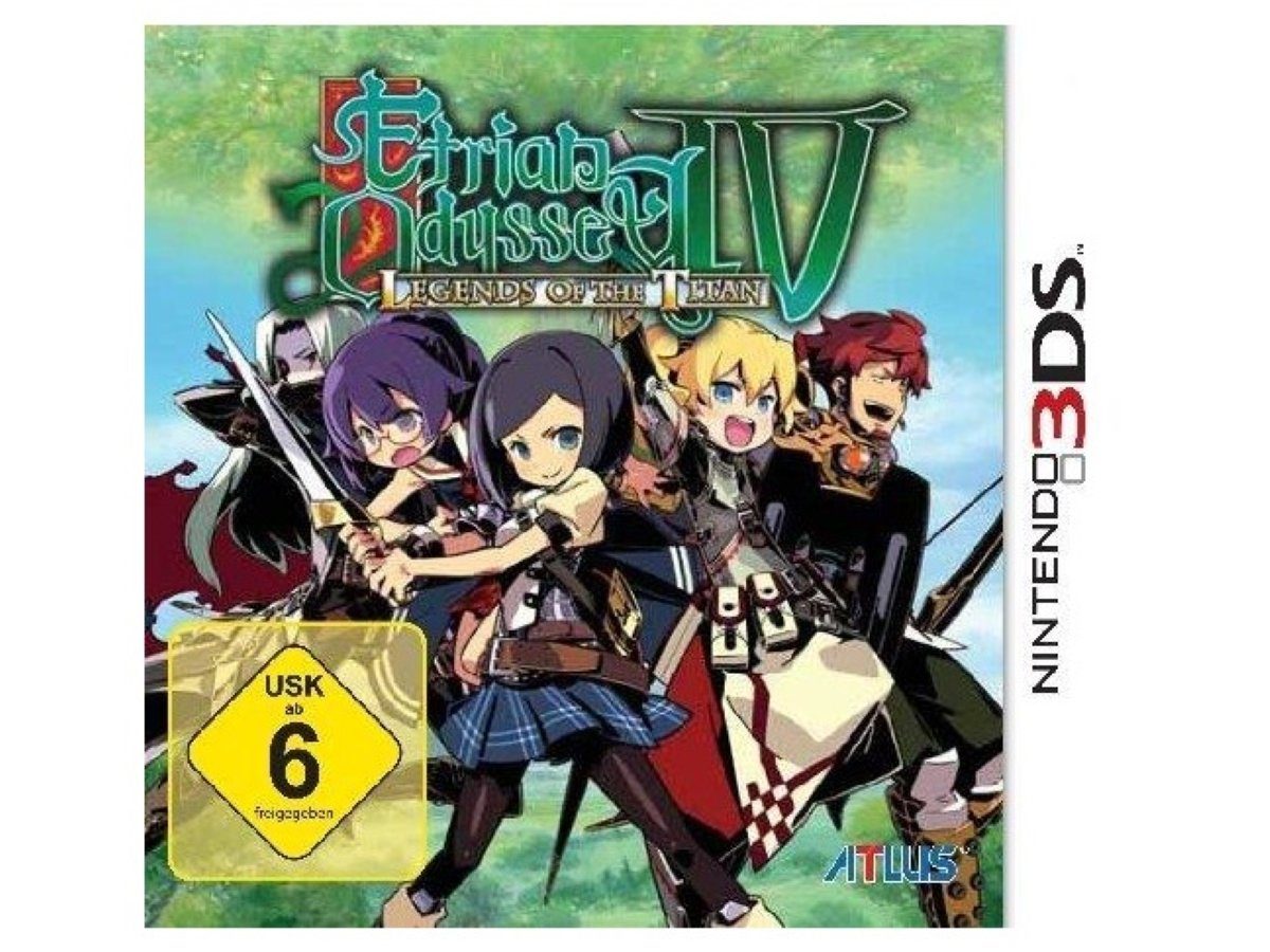 Nintendo 3DS Etrian Odyssey IV: Legends of the Titan New Nintendo 3DS