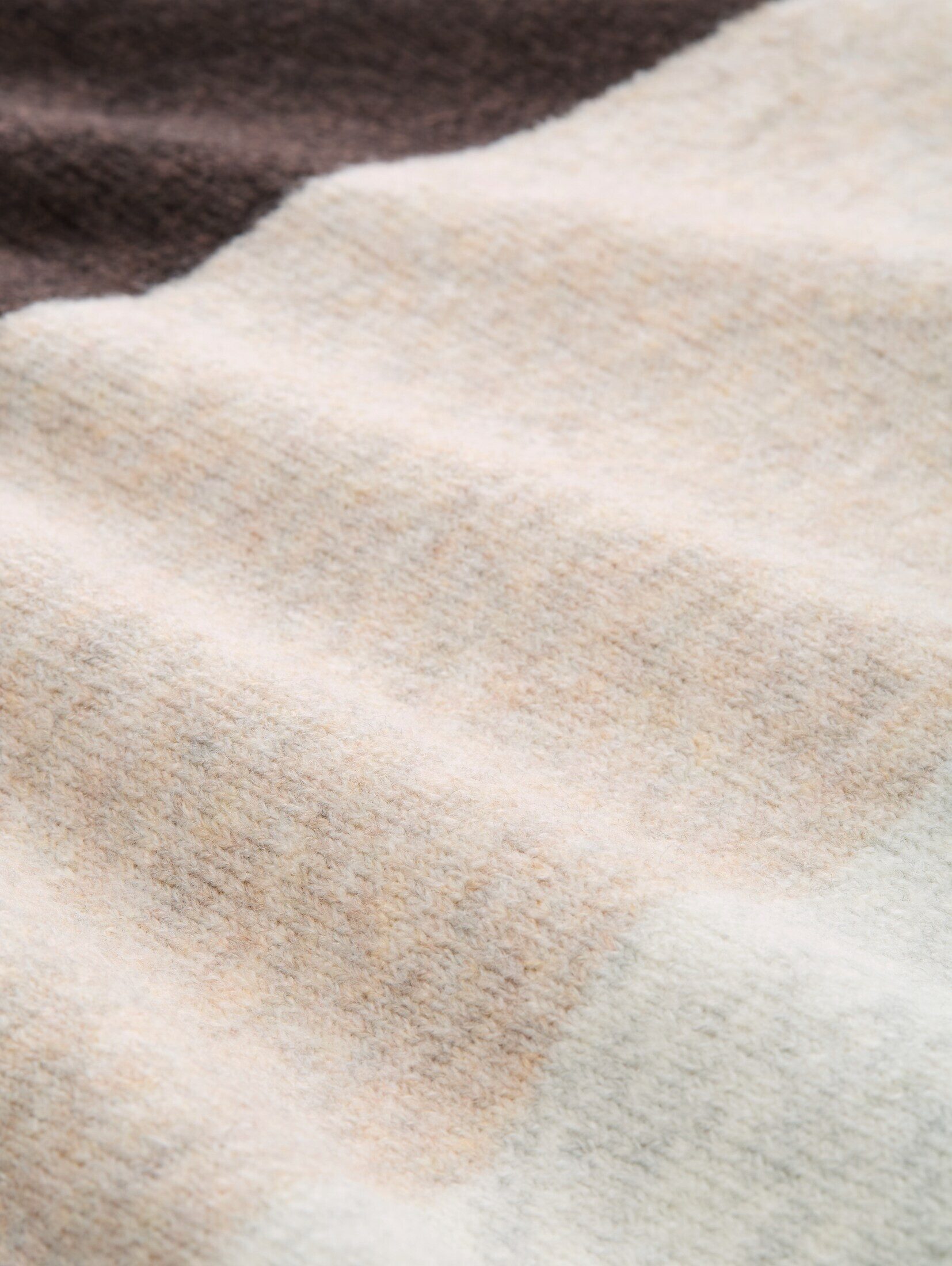 TOM TAILOR Denim Strickpullover Pullover & Strickjacken Strickpullover mit Colour Blocking