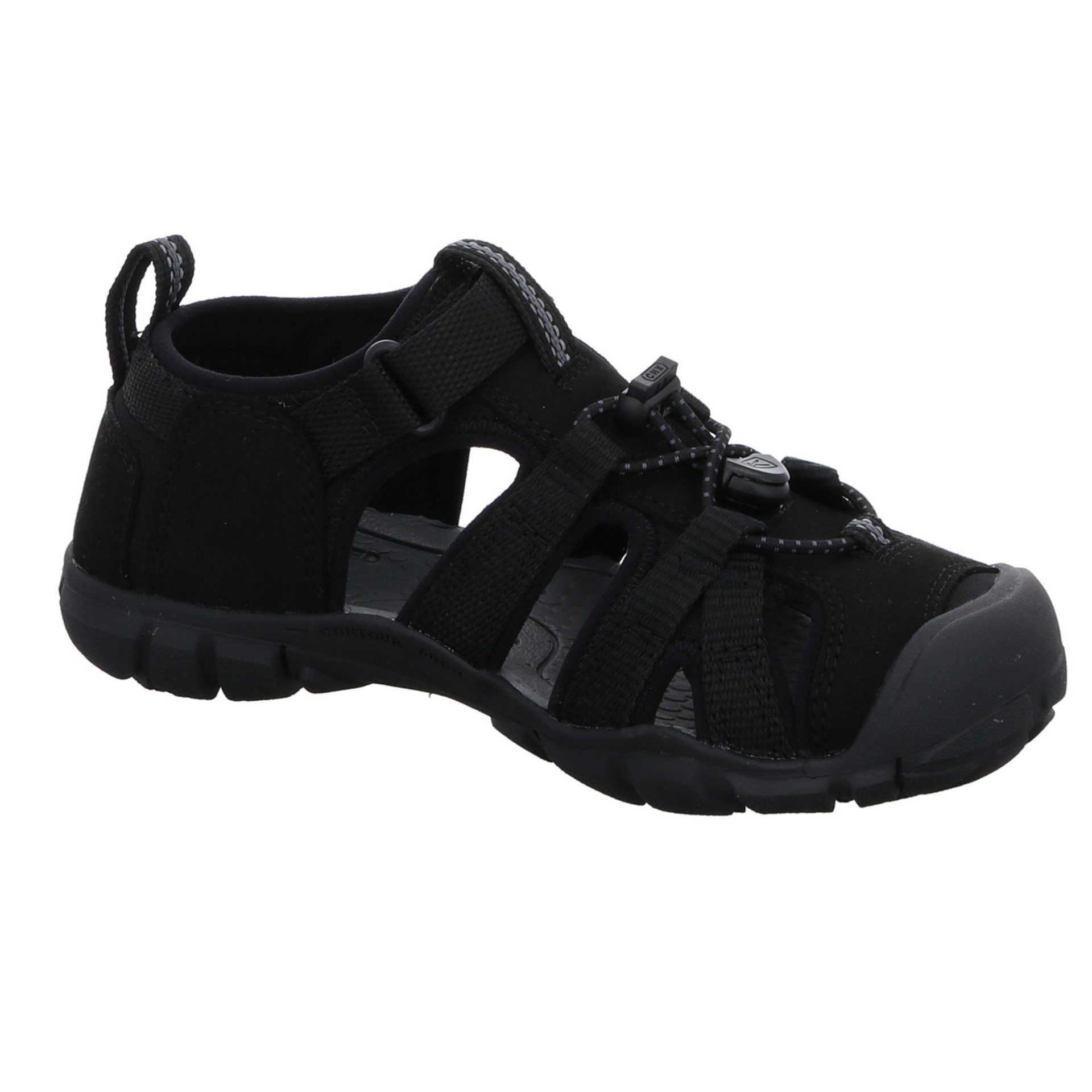 Keen Jungen Sandalen Schuhe Textil schwarz Sandale dunkel