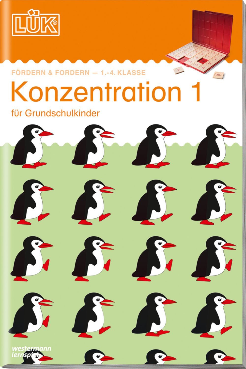 Schulbuch LÜK 1./2./3./4. - Fördern & Fordern Konzentration 1 Heinz Vogel, Michael Junga