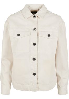 URBAN CLASSICS Allwetterjacke Urban Classics Damen Ladies Oversized Shirt Jacket (1-St)