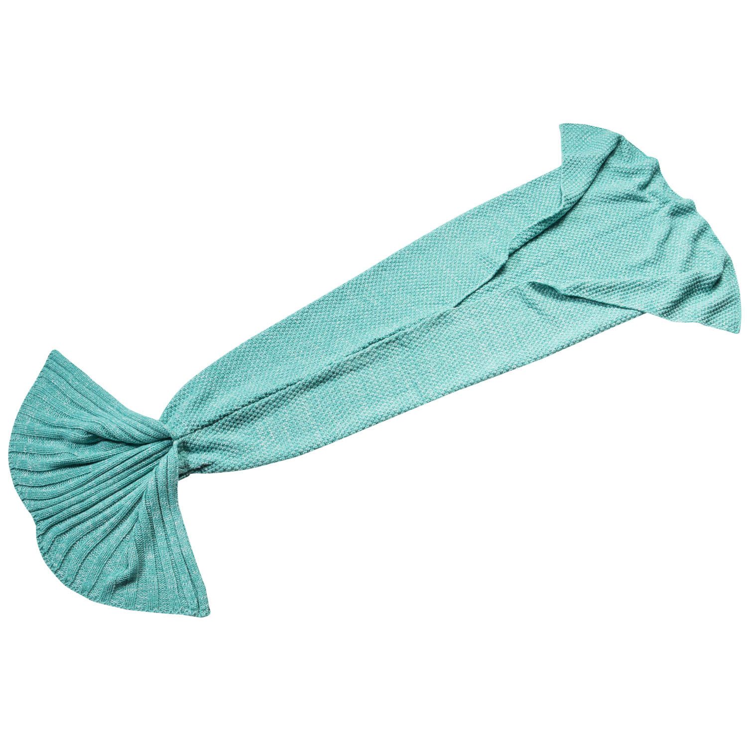 Wohndecke FELUNA Wohndecke Meerjungfrau – Wolldecke mit Schwanzflosse, Felu günstig online kaufen