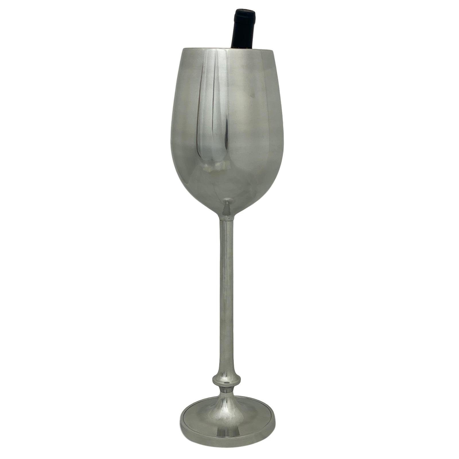 Sektkühler mit Ständer Sektglas Kühler Flaschenkühler Sektkübel  Champagner 64cm 