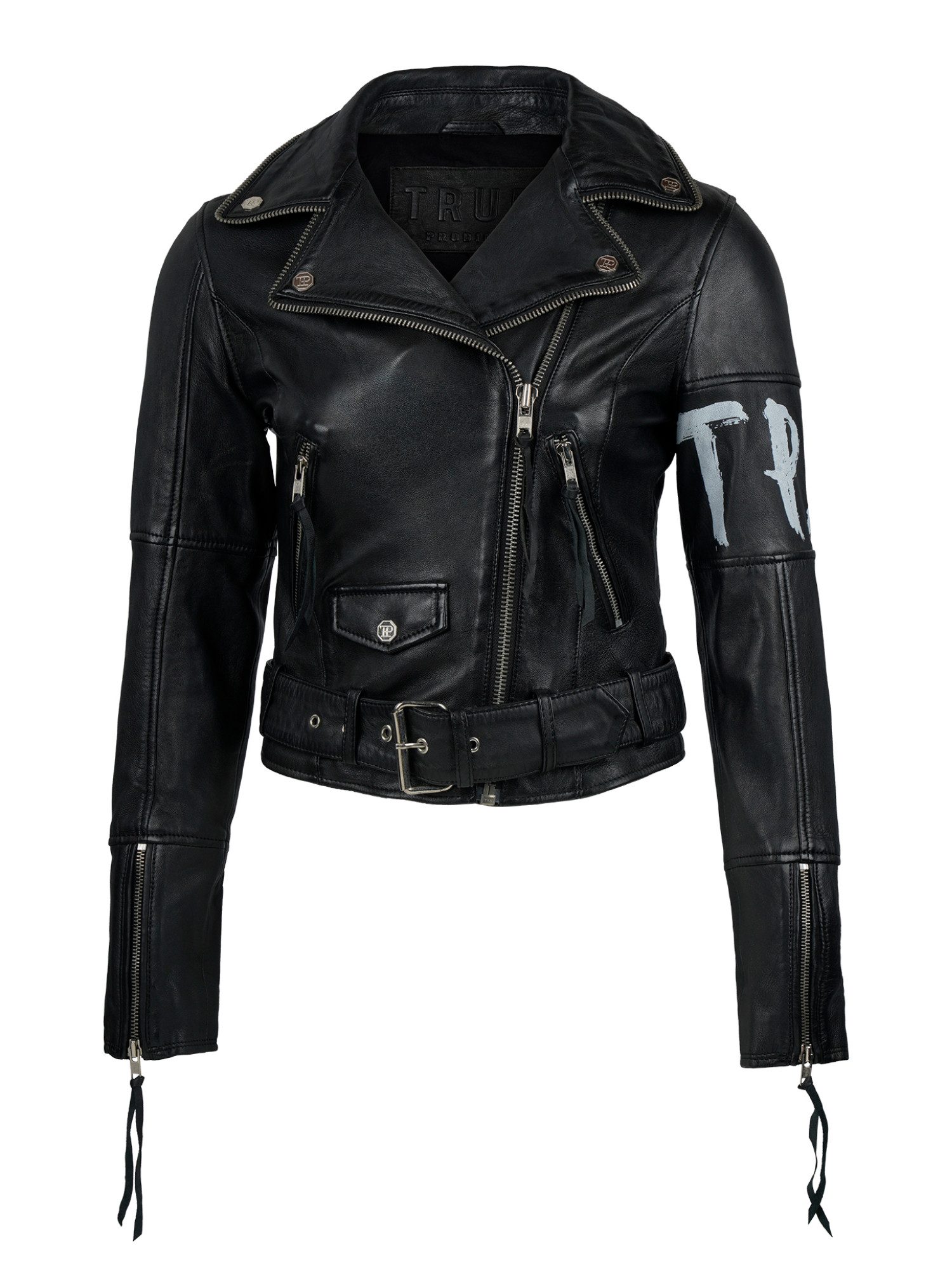 trueprodigy Lederjacke Laila mit auffälligem Print günstig online kaufen