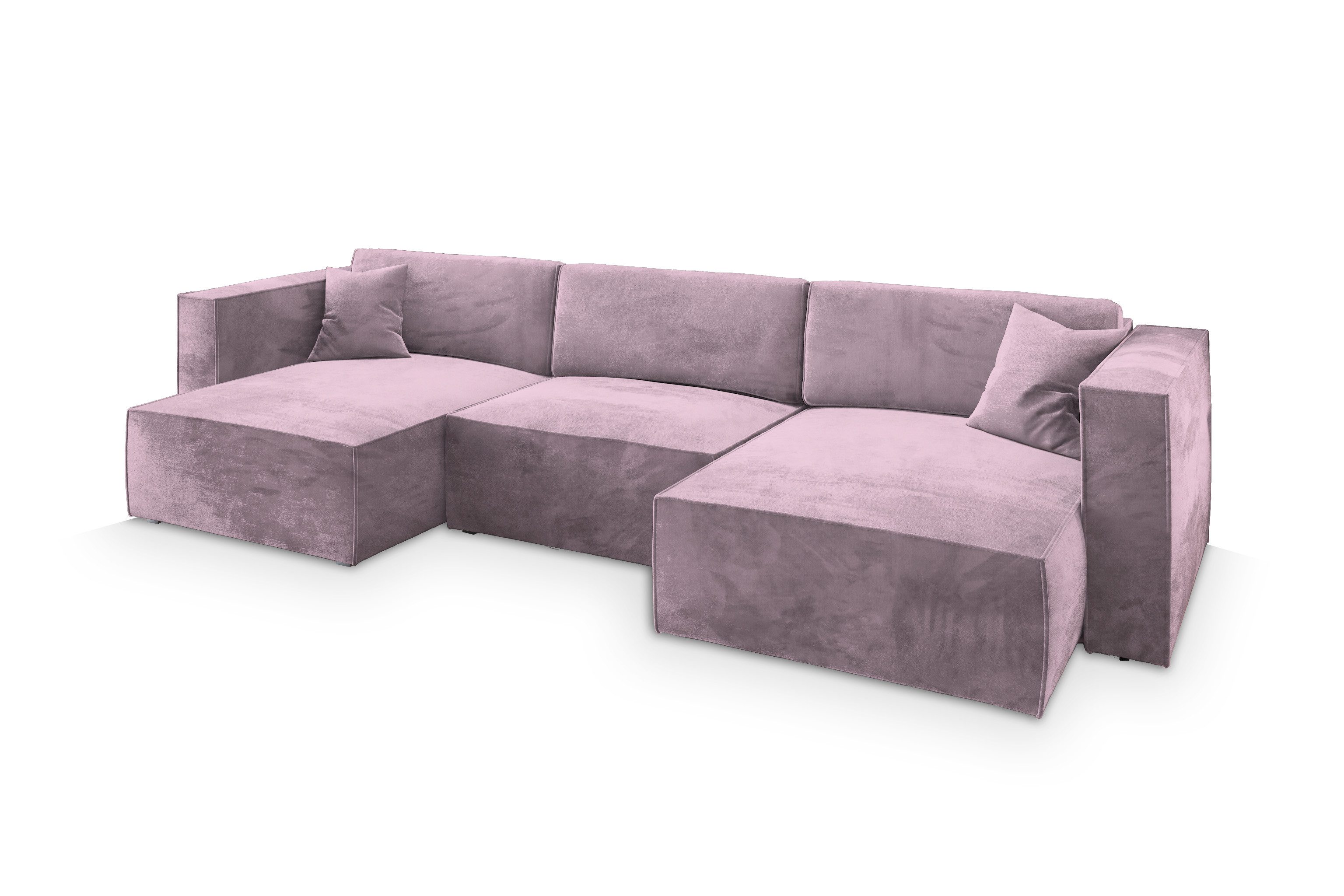 Masseno Ecksofa SARMO mit Schlaffunktion U-Form, günstig online kaufen