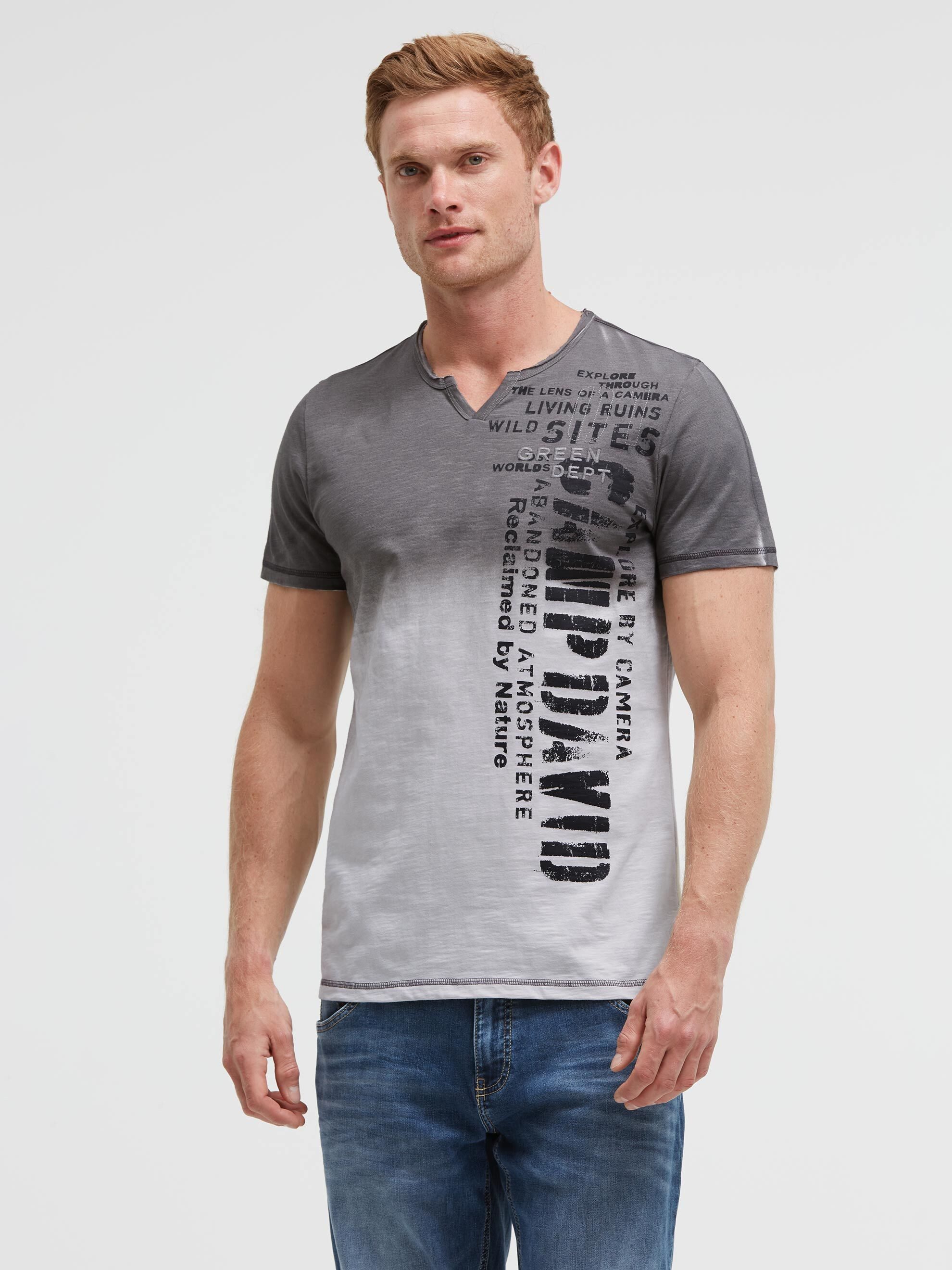 CAMP DAVID Rundhalsshirt mit Farbverlauf