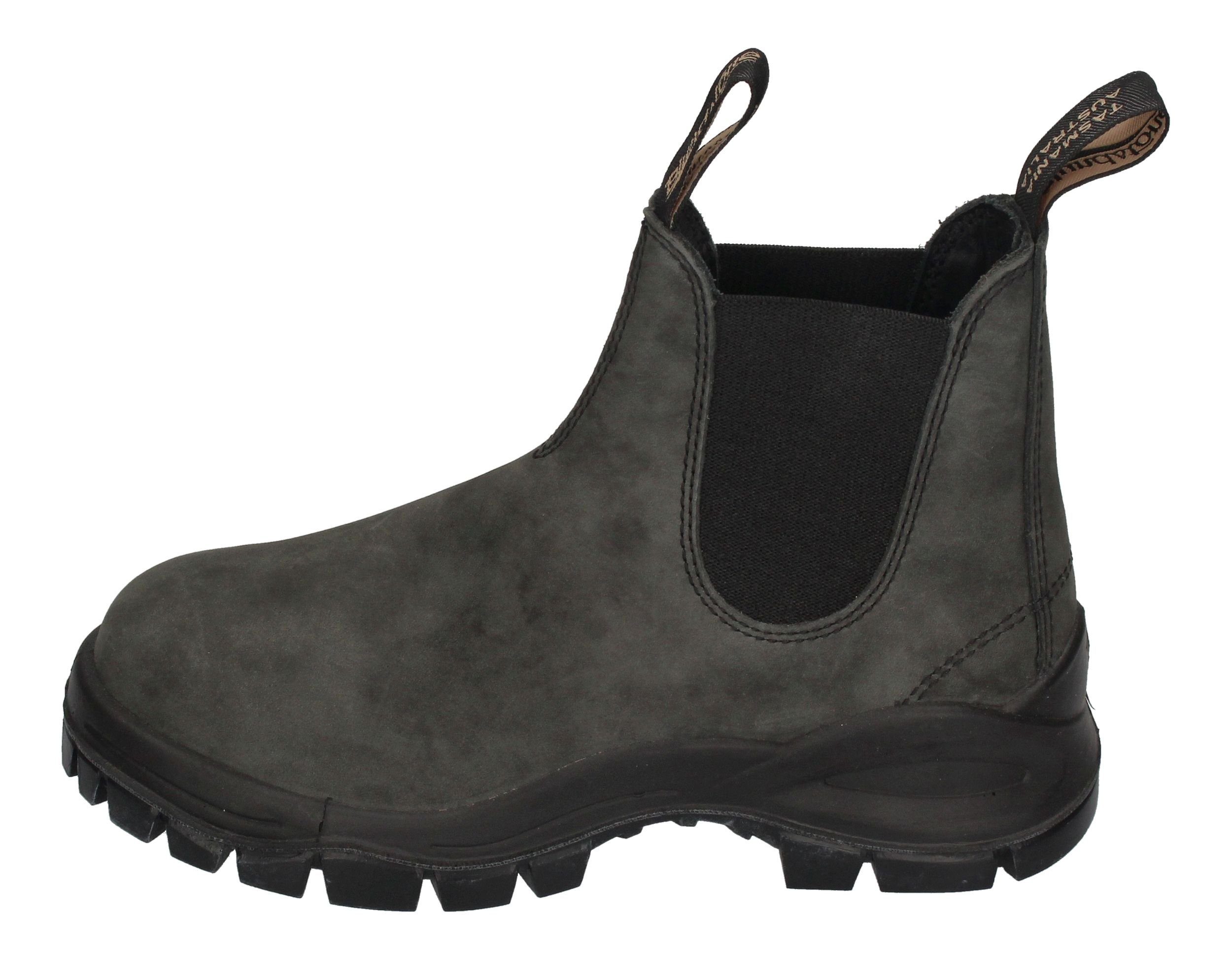 LUG Rustic Series BLU2238-001 Black Chelseaboots Blundstone