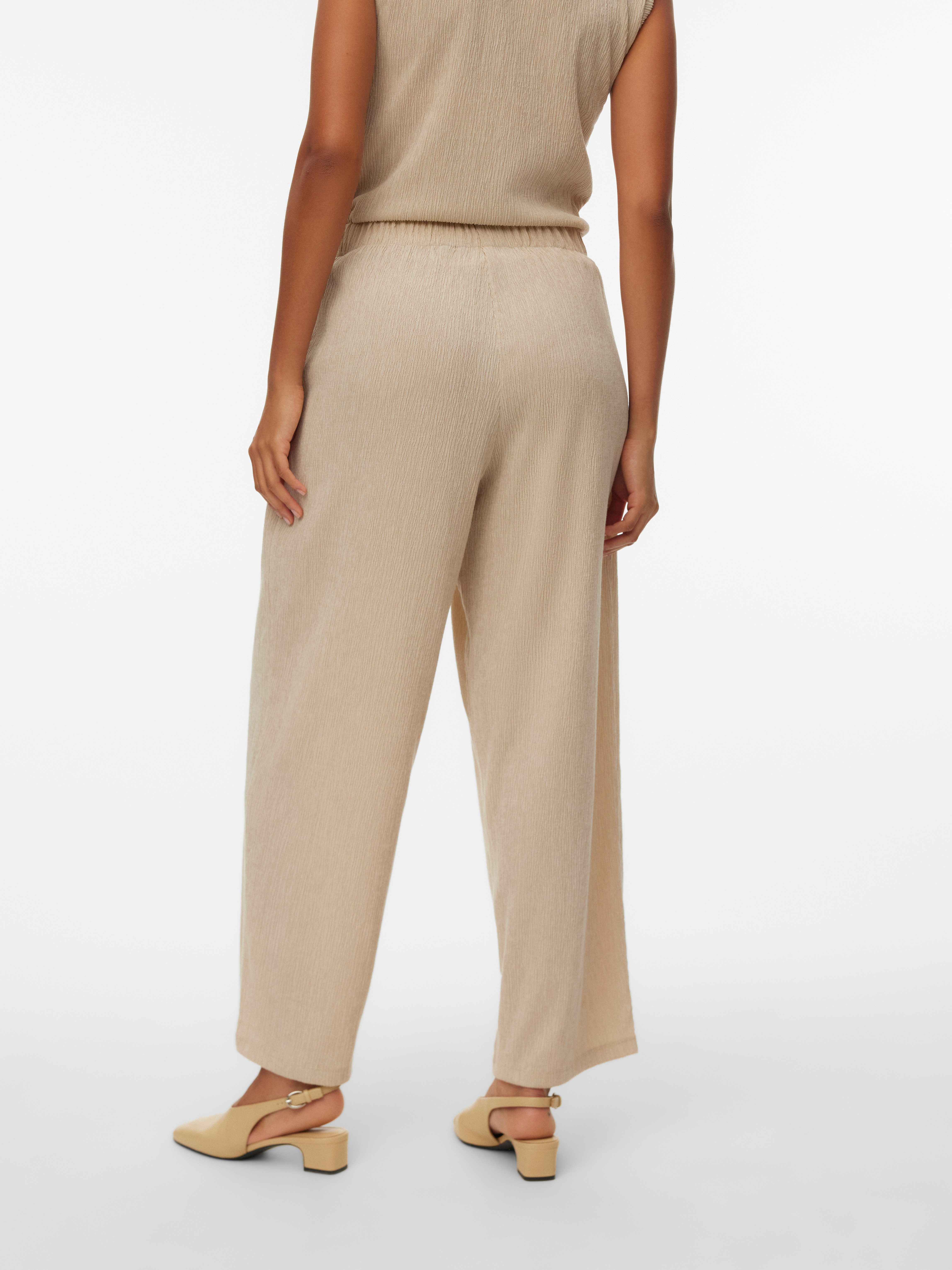 Vero Moda Schlupfhose VMLUNA MW BALLON PANT JRS NOOS Materialmix günstig online kaufen