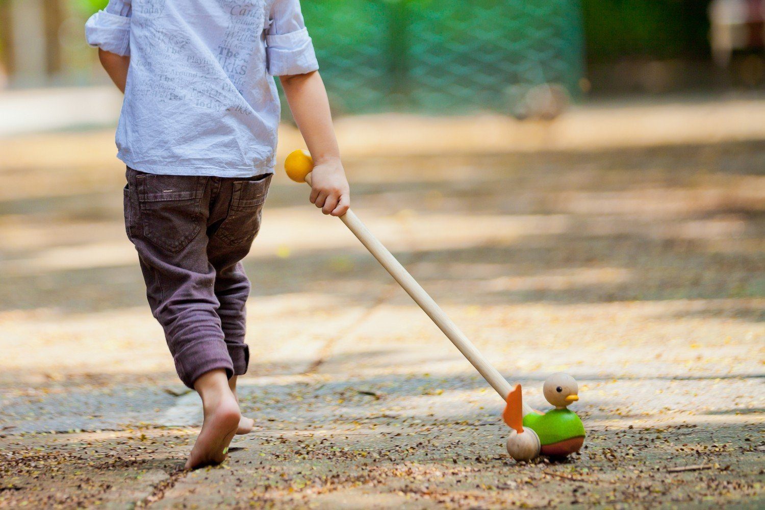 Plantoys Schiebestab Schiebeente
