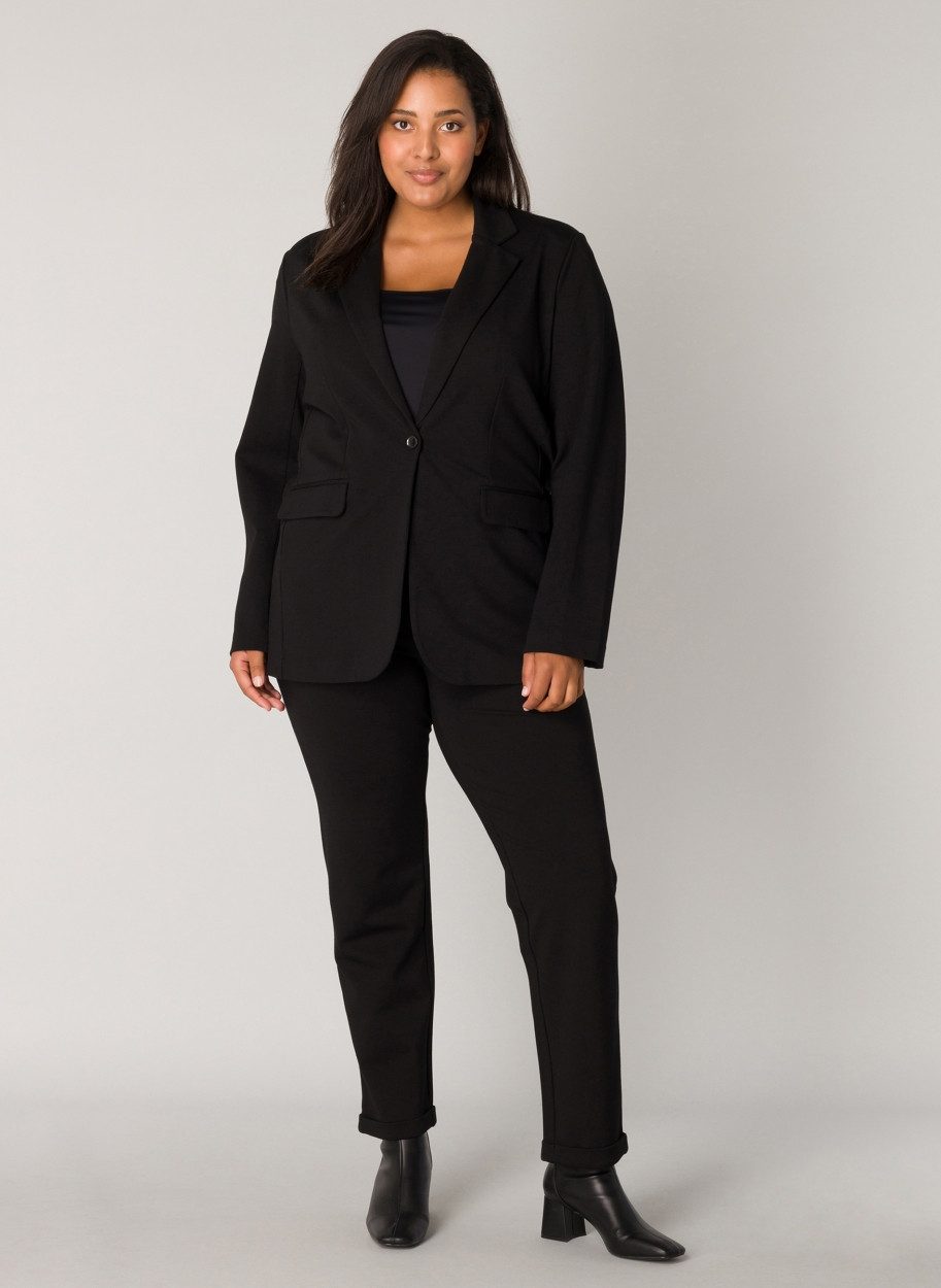 Base Level Blusenblazer Yacey
