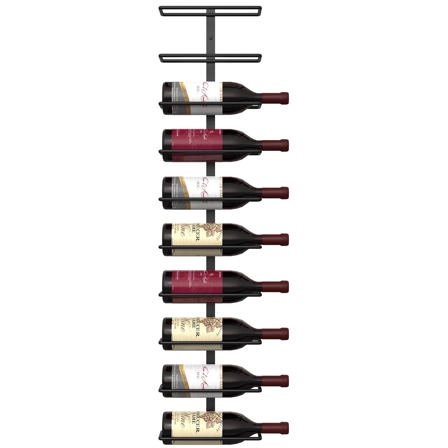 oyajia Weinregal Weinregal Flaschenregal Wandregal Metall günstig online kaufen