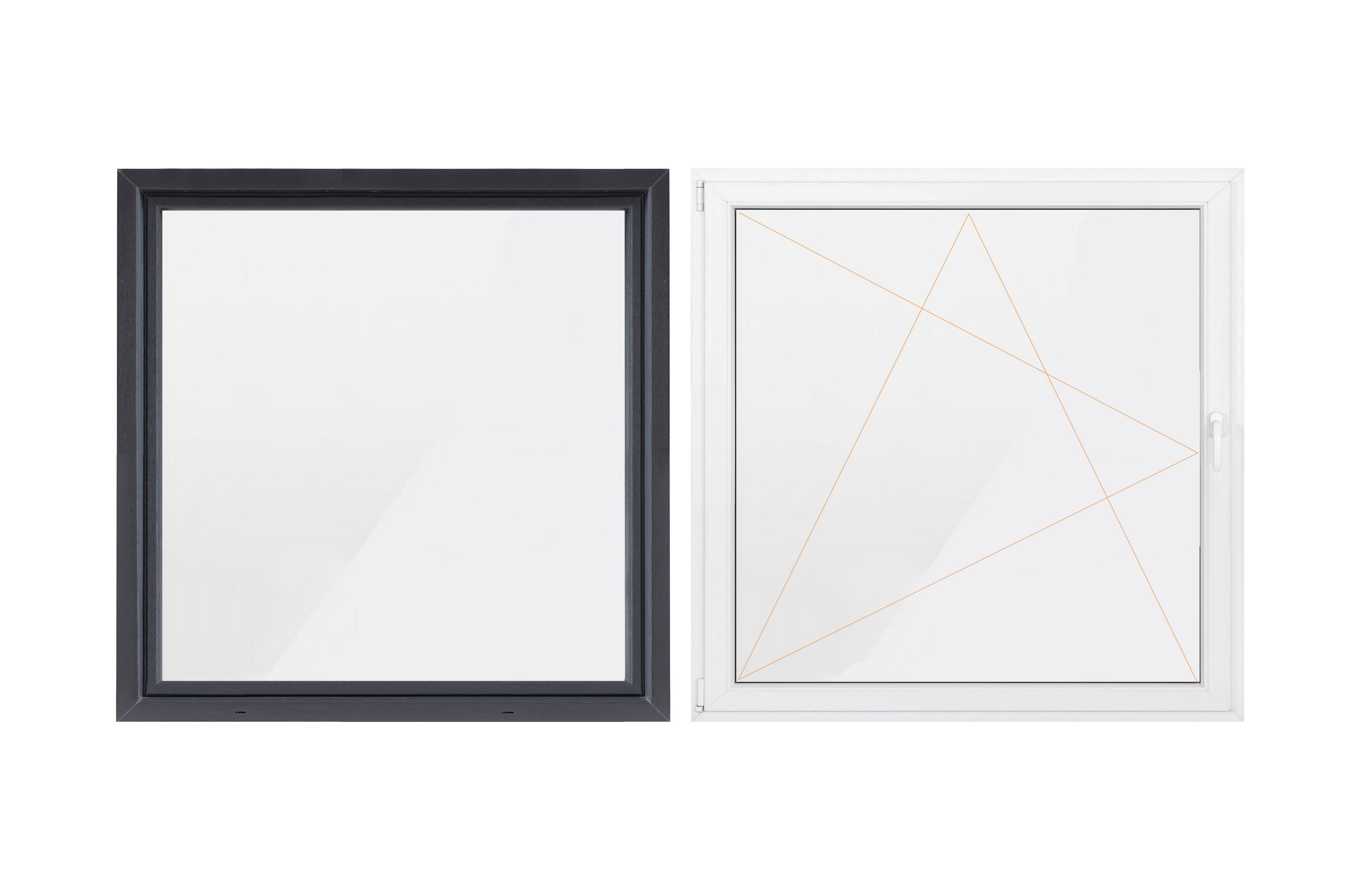 SN DECO GROUP Kellerfenster 1 Flügel, günstig online kaufen