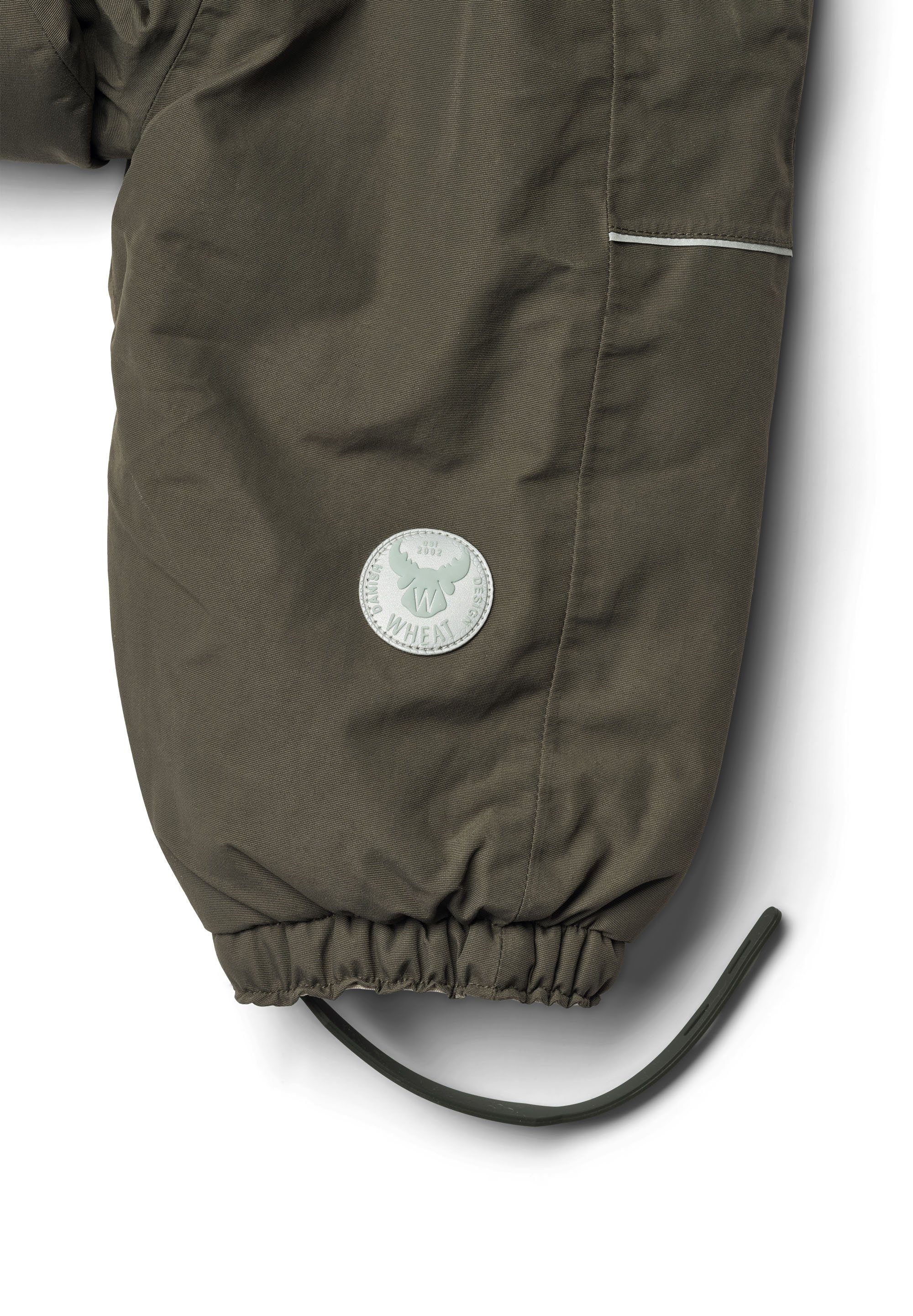 Adi Schneeoverall WHEAT Rippkragen Wasserdicht, Tech Verstellbare Brusttasche, Atmungsaktiv, Fußschlaufen, Winddicht,