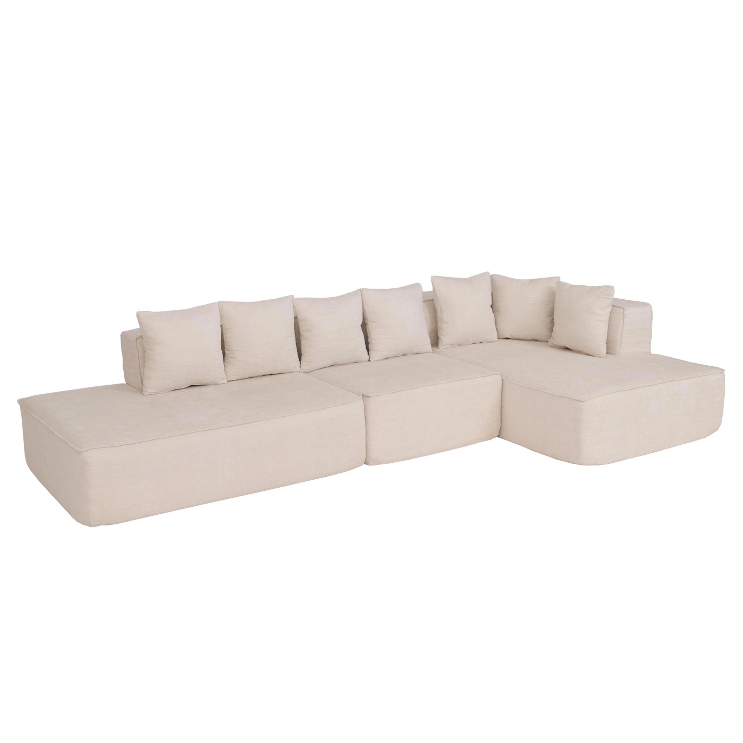 MCW Loungesofa MCW-Q28-r, Kissenbezug waschbar bei 30°, Rutschfeste Unterseite