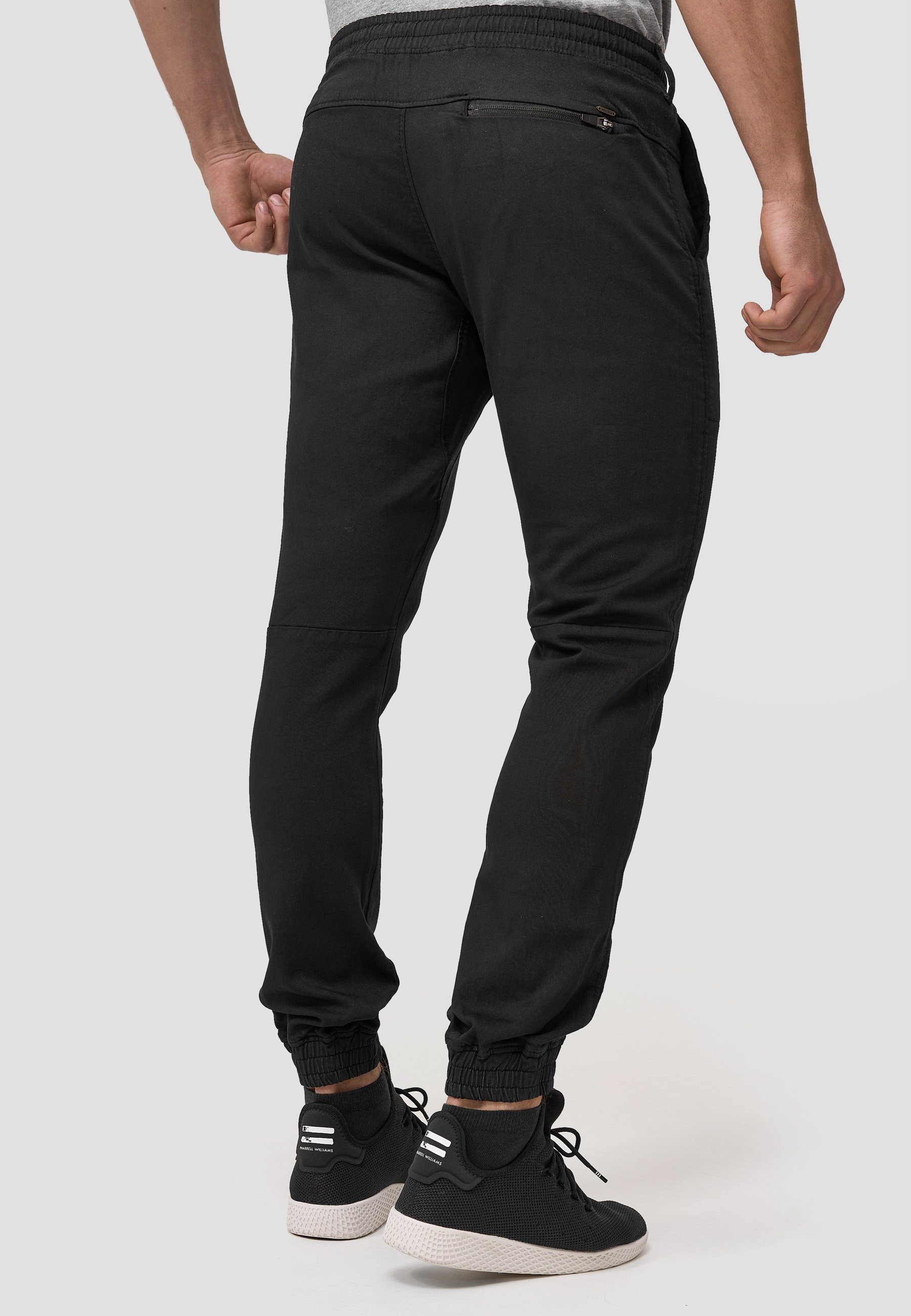 Nizar Black Indicode Cargohose