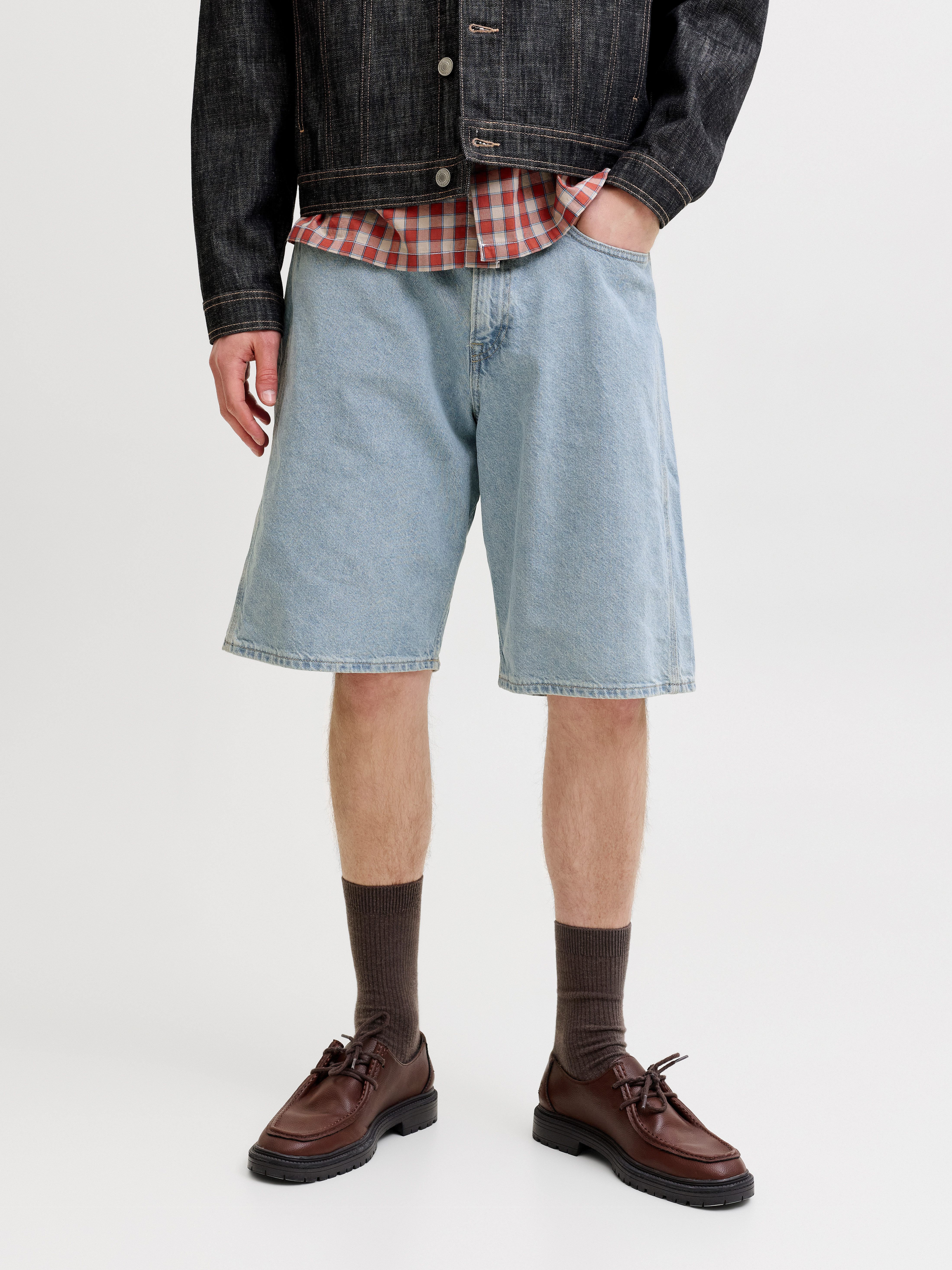 Jack & Jones 3/4-Hose JJIALEX JJNORREBRO SHORTS SQ 400 im Five-Pocket Style