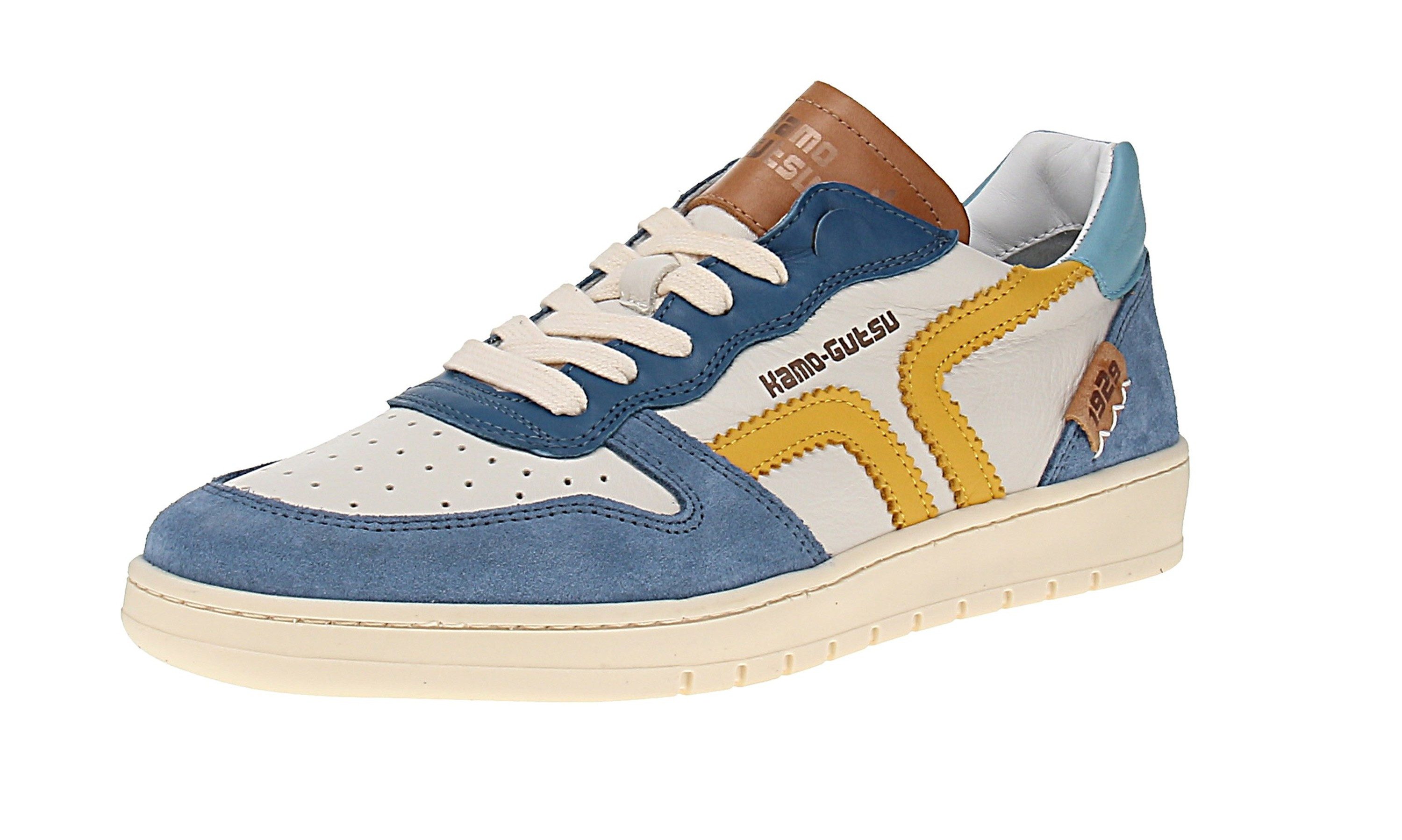 Kamo-Gutsu Kamo-Gutsu Campo-048 - Herren Schuhe Sneaker - Blue-Tuorlo Sneaker