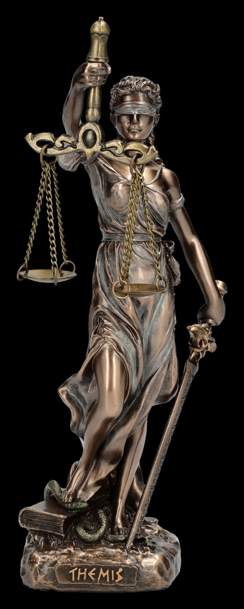 Figuren Shop GmbH Dekofigur Themis Göttin – Gerechtigkeit Figur Mythologie günstig online kaufen