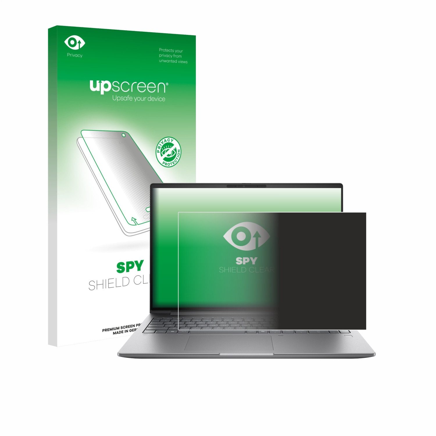 upscreen Displayschutzfolie Sichtschutzfolie für HP Zbook X G1i 16", Anti-Spy Privacy Sichtschutz Blickschutzfolie Blaulicht-Schutz