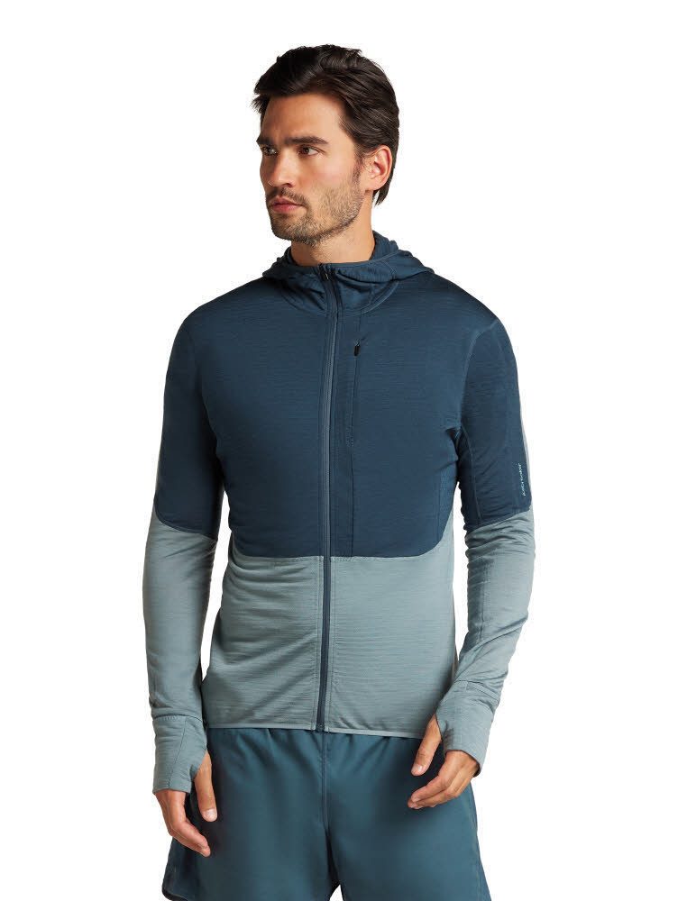 ICEBREAKER Fleecejacke HE Mer 200 Realfleece Descender LS Zip H