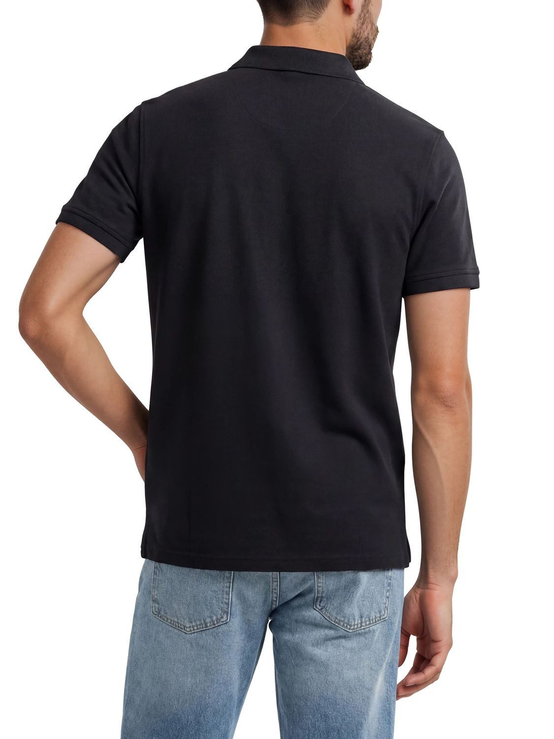 DENIMFY Poloshirt Herren Polohemd DFRay 3er Pack Regular Fit (Vorteilspack, 3-tlg) Basic Sommer Shirt aus 100% Baumwolle
