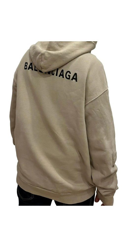 Rundhalspullover Balenciaga Logo Printed Pullover Herren