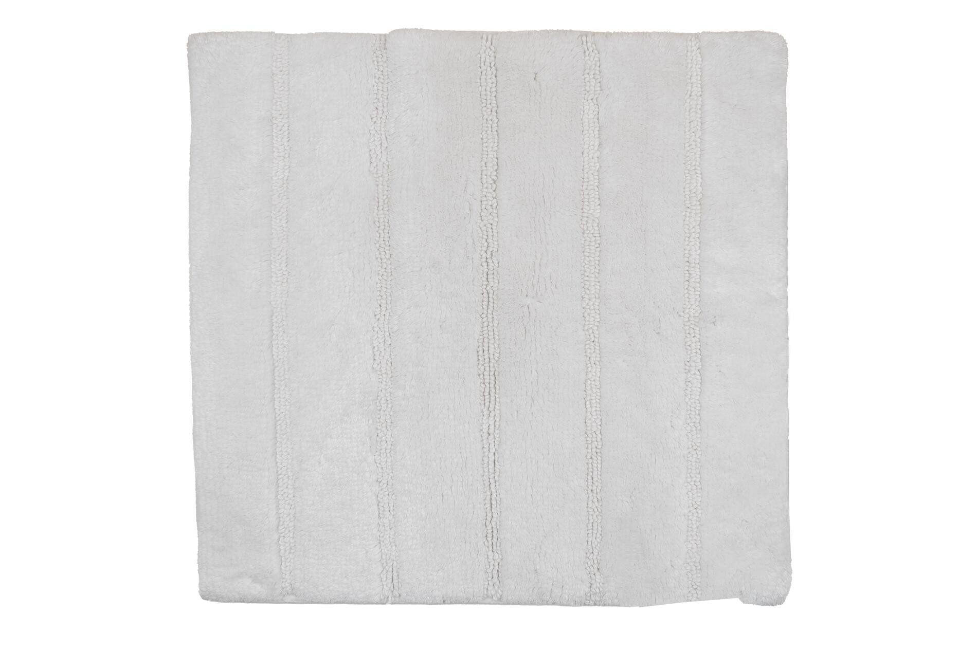 Ridder Badematte Natural weiß, Höhe 50 mm, 70% Baumwolle, 30% Bambus