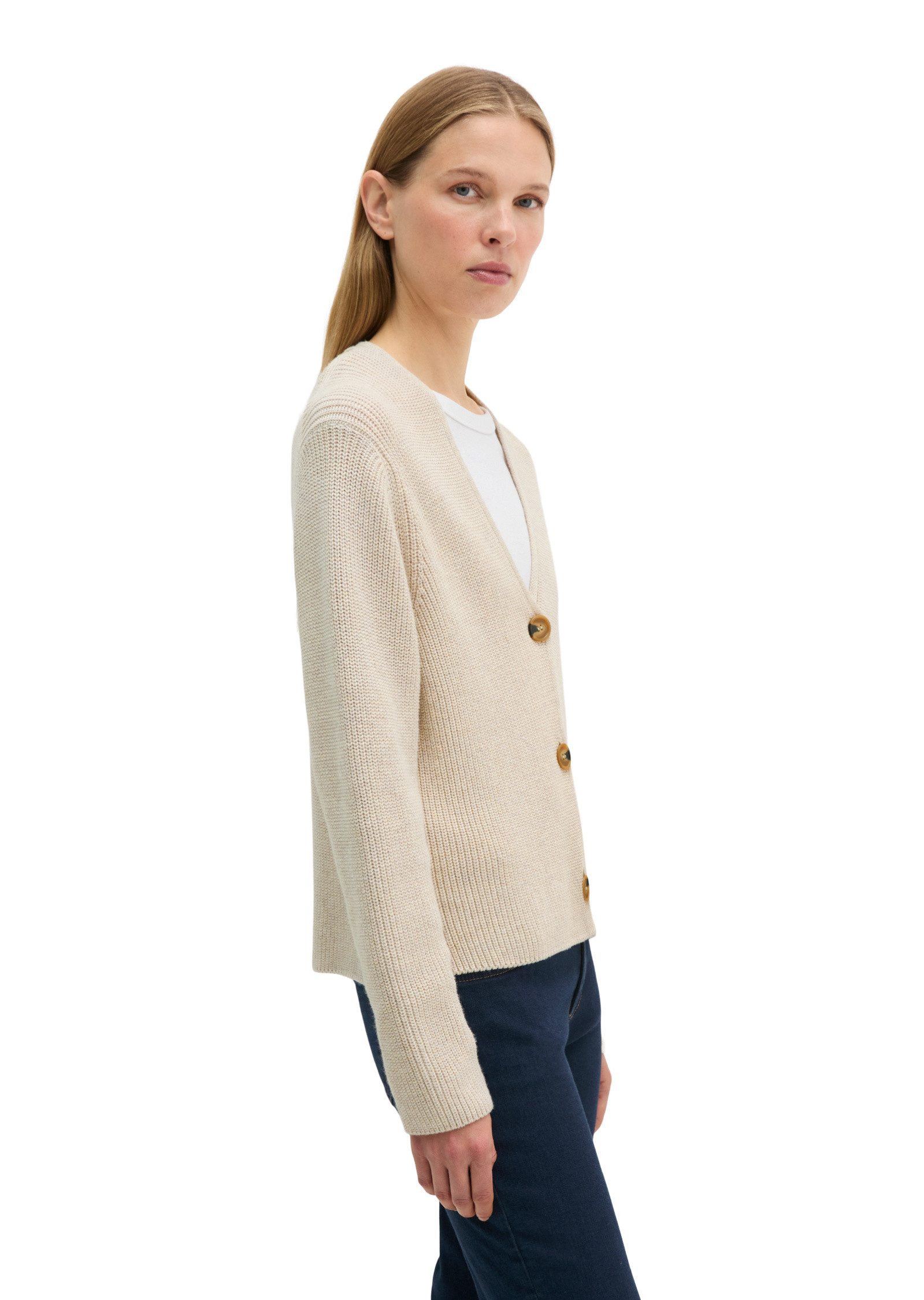 Marc O'Polo Cardigan aus Heavy-Weight-Organic-Cotton