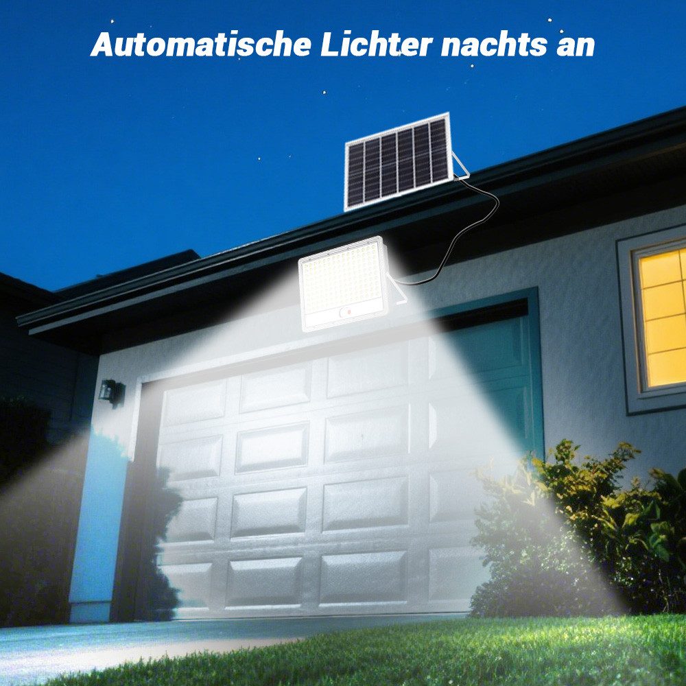Rhein Beleuchtung LED Solarleuchte 2000W Solarlampen für Außen Wand – mit F günstig online kaufen