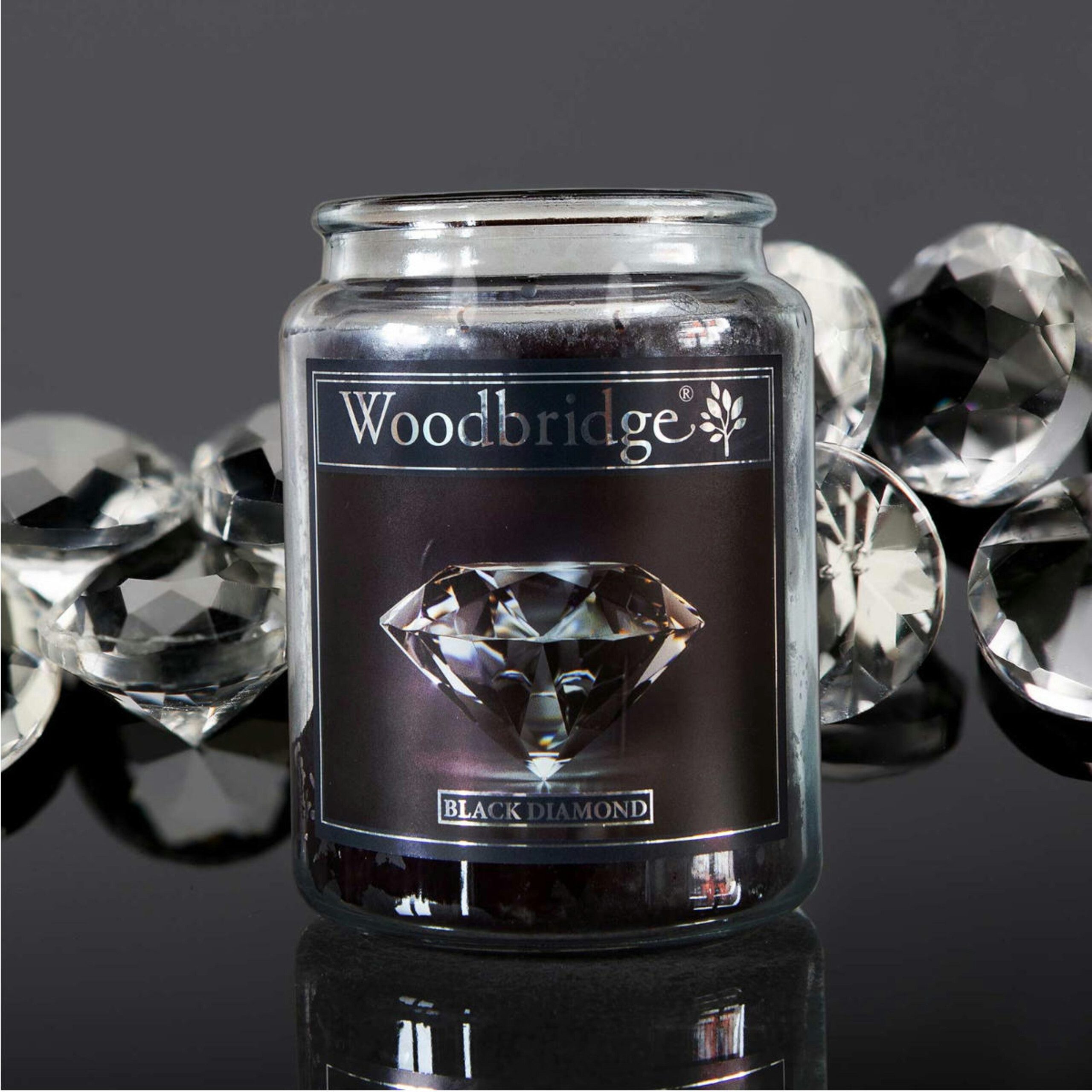 Woodbridge Duftkerze Woodbridge 130 Std, Black Diamond