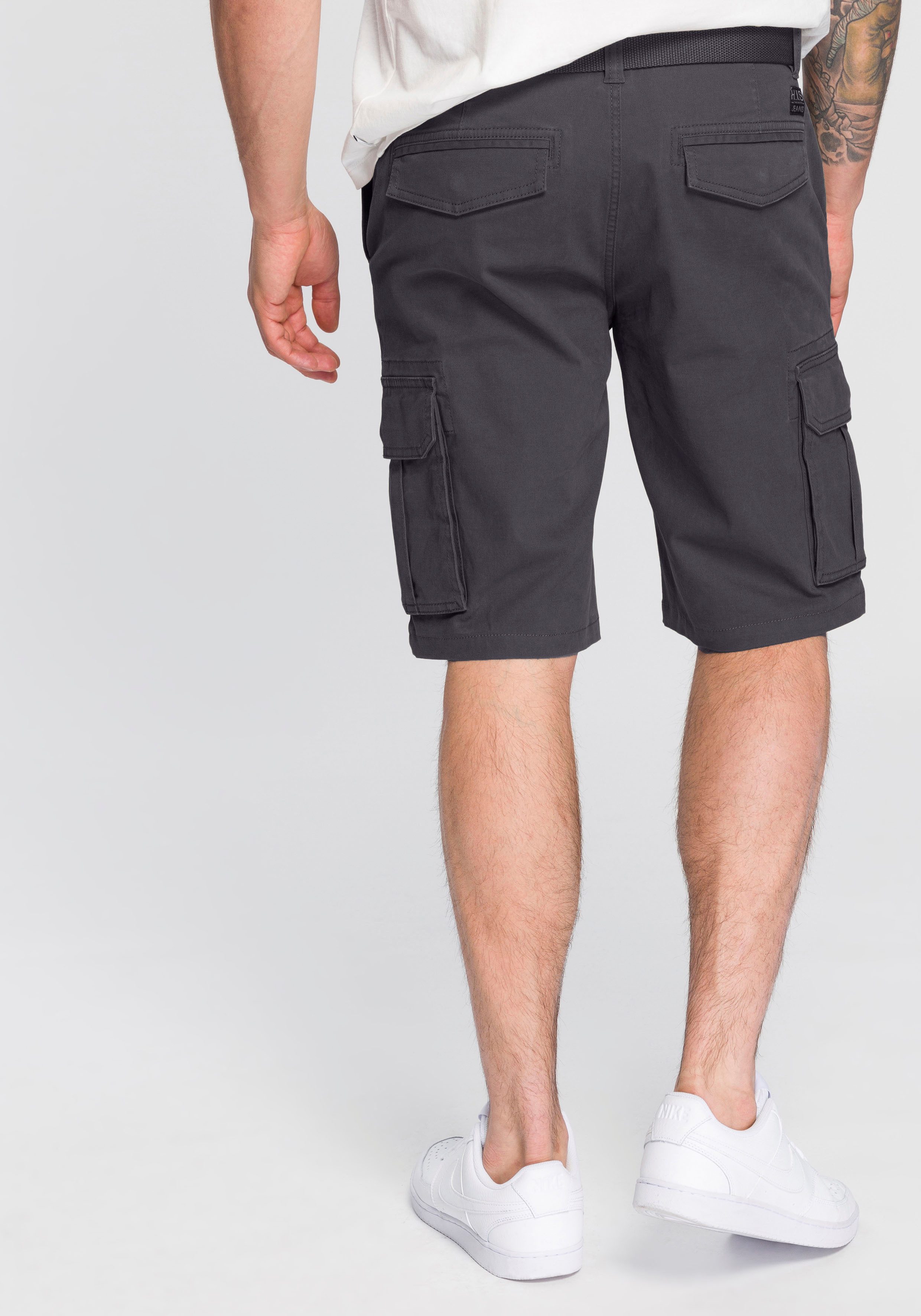 H.I.S Bermudas (Set, 2-tlg., mit abnehmbarem Gürtel)