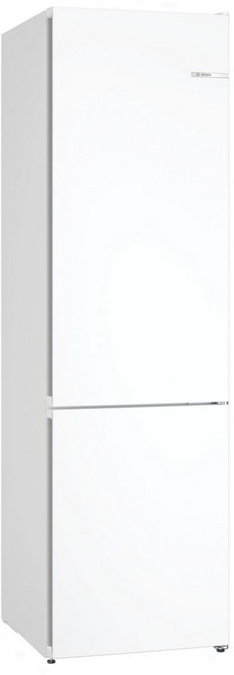 BOSCH Kühl-/Gefrierkombination KGN392WCF, 203 cm hoch, 60 cm breit, Zwei  Kühlkreisläufe: getrennt steuerbarer Kühl- und