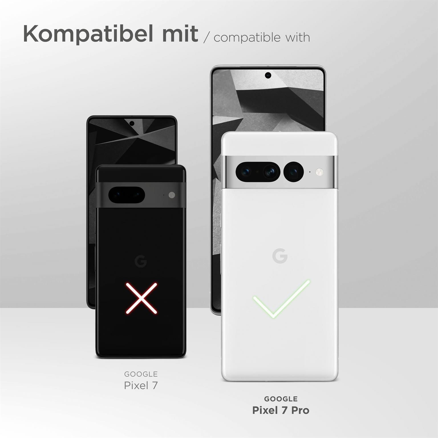moex Handyhülle für Google Pixel 7 Pro Hülle Klappbar Book Case Schwarz 6,71 Zoll, Klapphülle Kartenfach Flip Cover Handytasche Leder Optik Schutzhülle